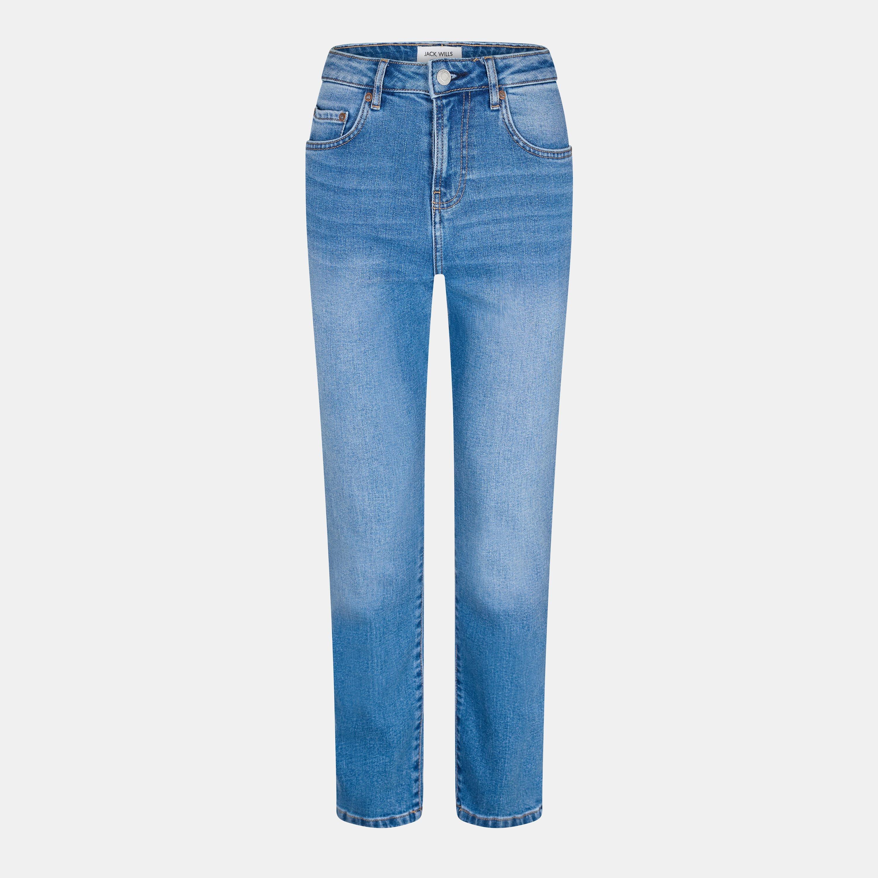 Mid Wash - Jack Wills - Stella High Rise Slim Jeans - 1