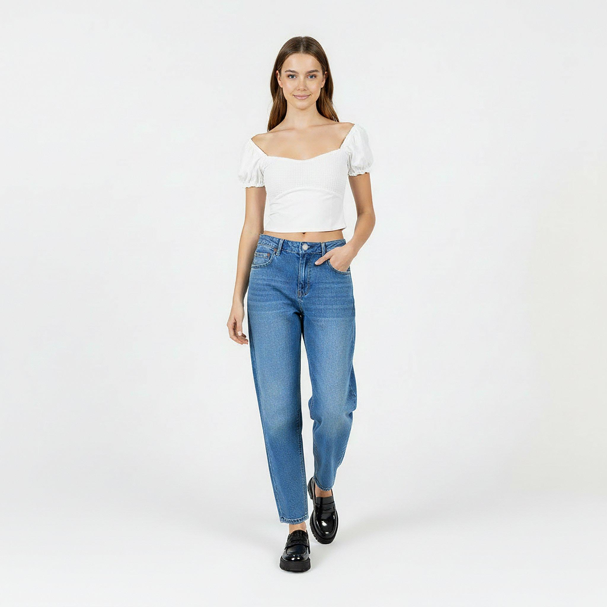 Mid Wash - Jack Wills - Stella High Rise Slim Jeans - 5