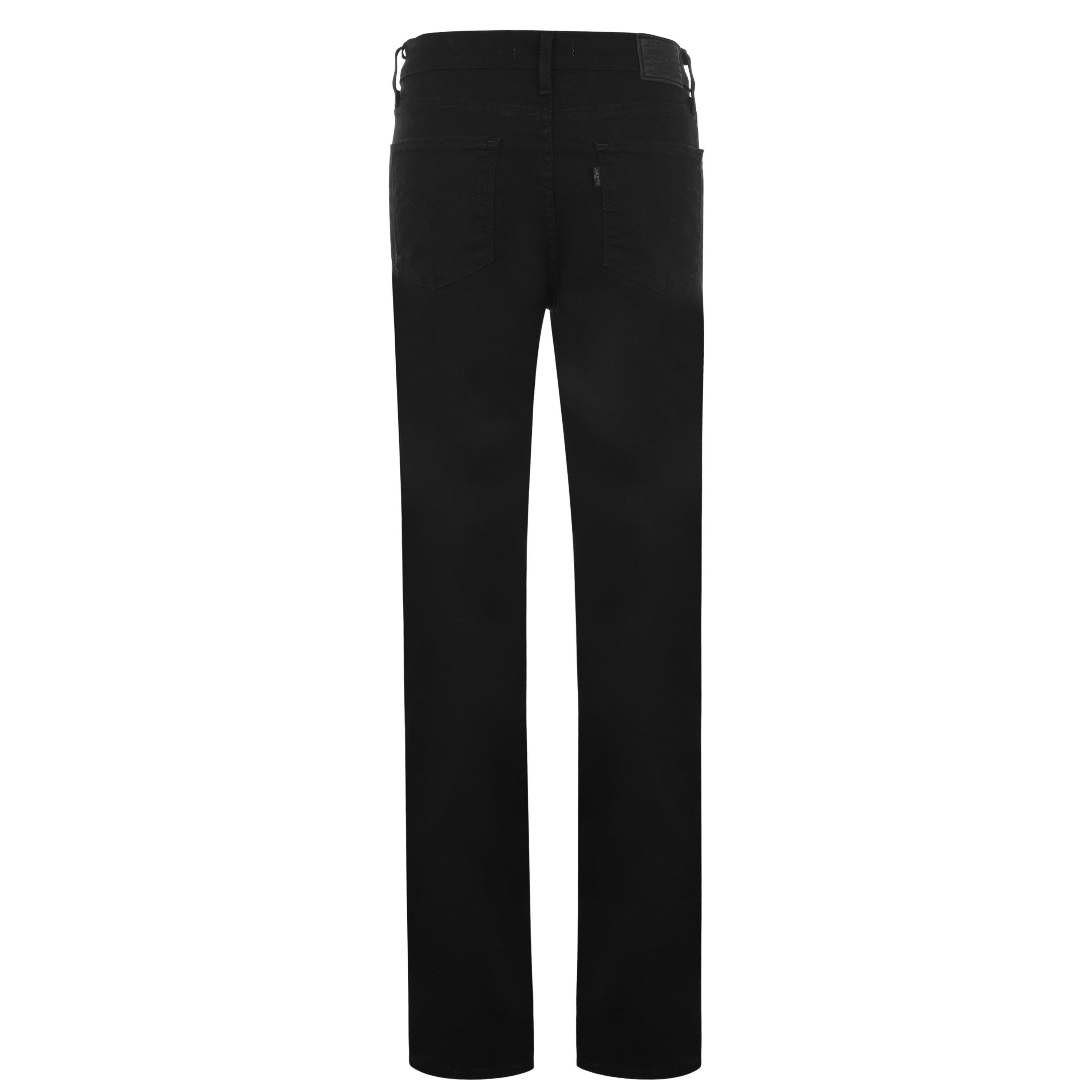 Night Is Blk 09 - Levis - 724 High Rise Straight Jeans - 8