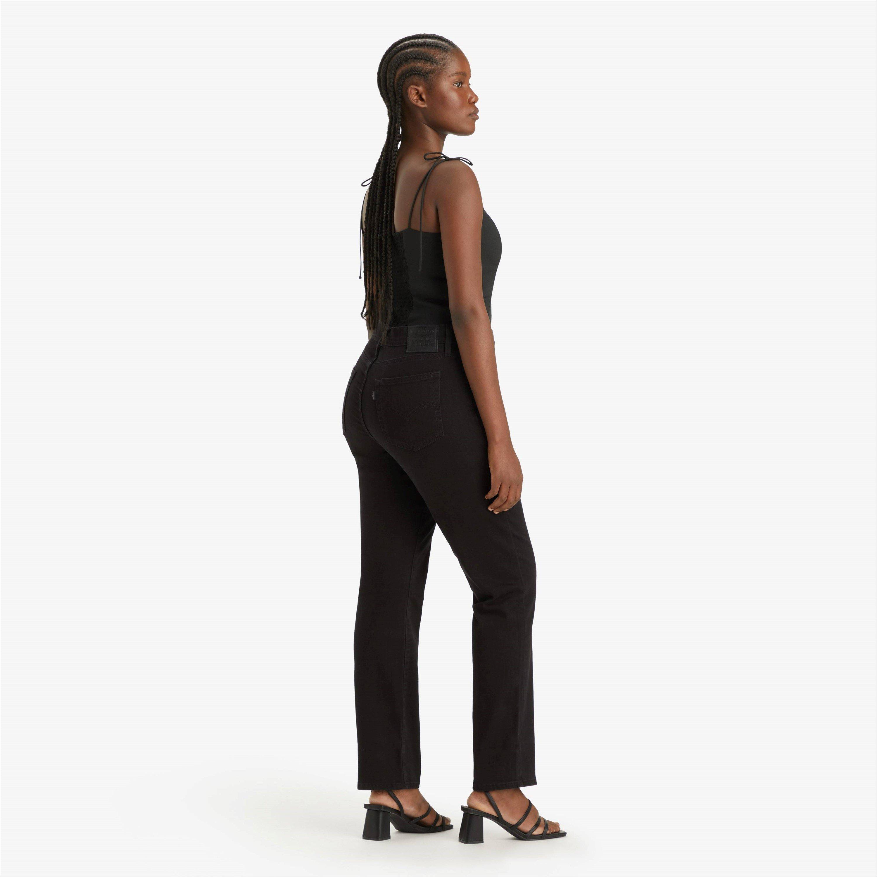 Night Is Blk 09 - Levis - 724 High Rise Straight Jeans - 3