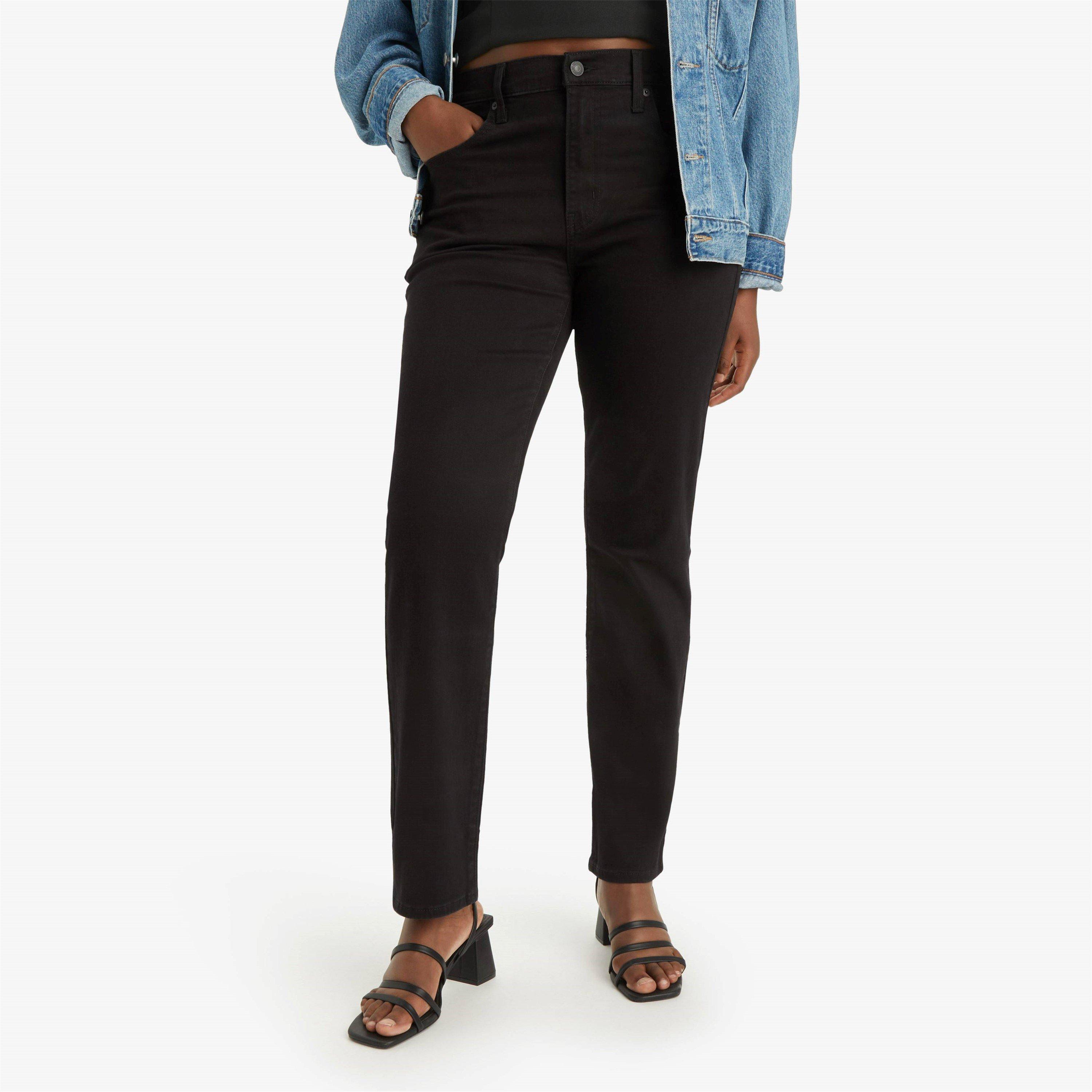 Night Is Blk 09 - Levis - 724 High Rise Straight Jeans - 4