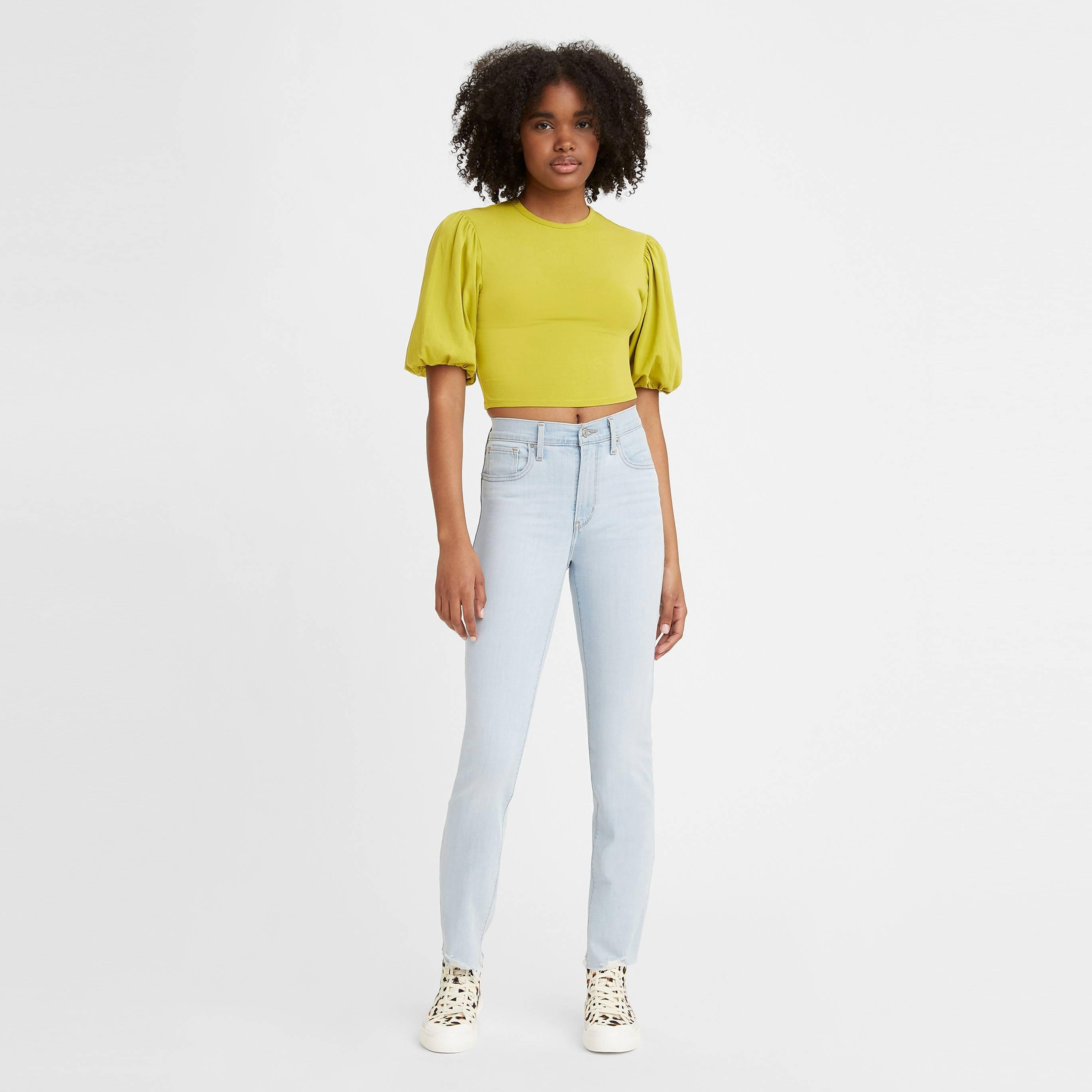 Levis 724 High Rise Straight Jeans