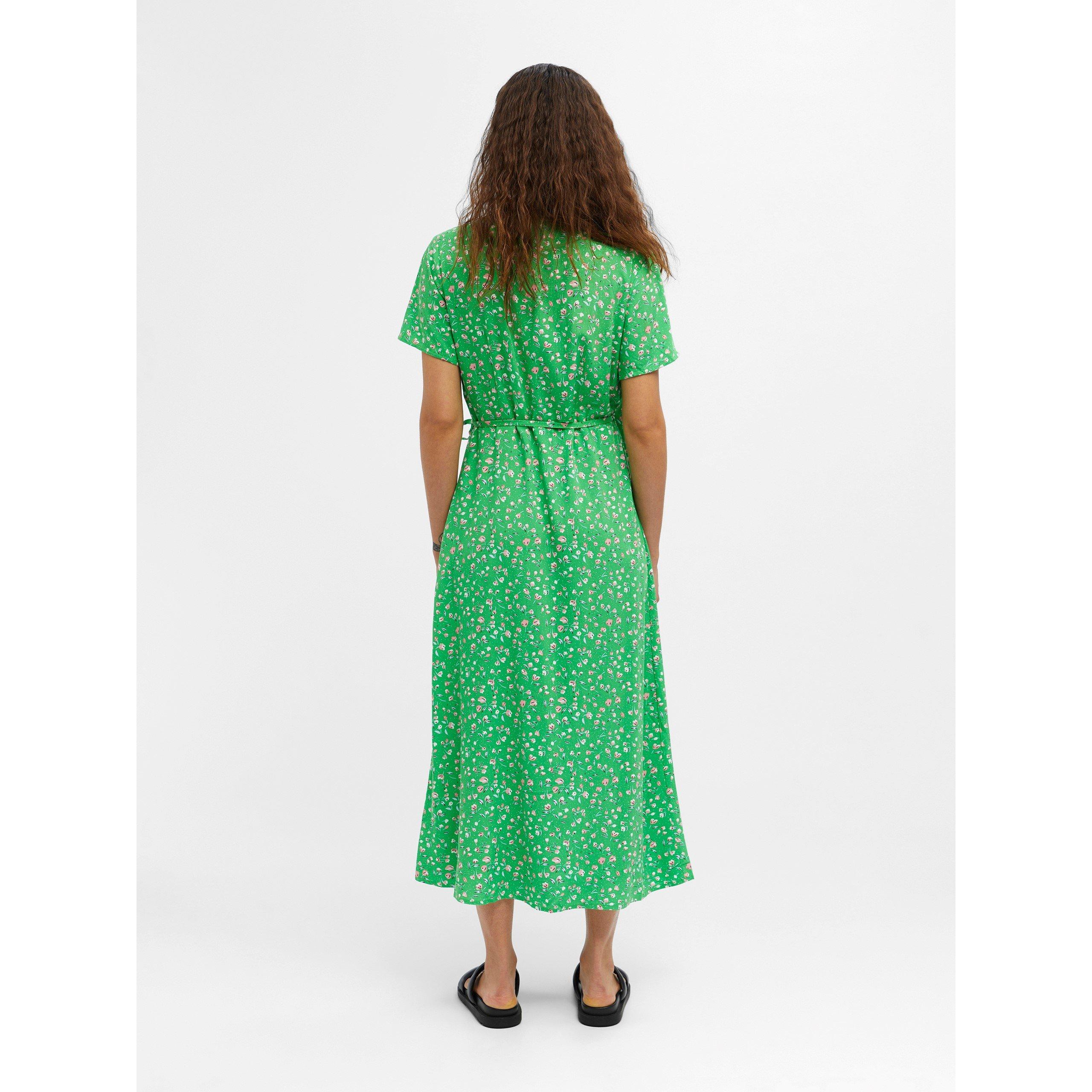 Farngrün - Object - Floral Wrap Dress - 3