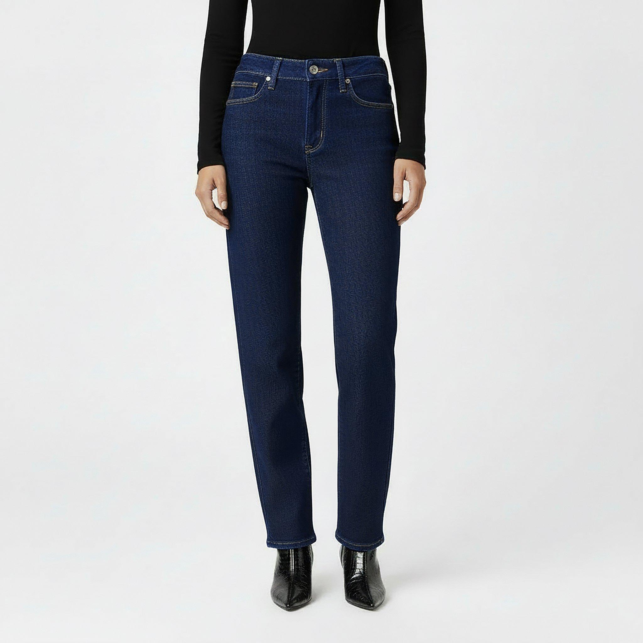 Dark Indigo - Jack Wills - JW Hollie Super High Rise Jeans - 3