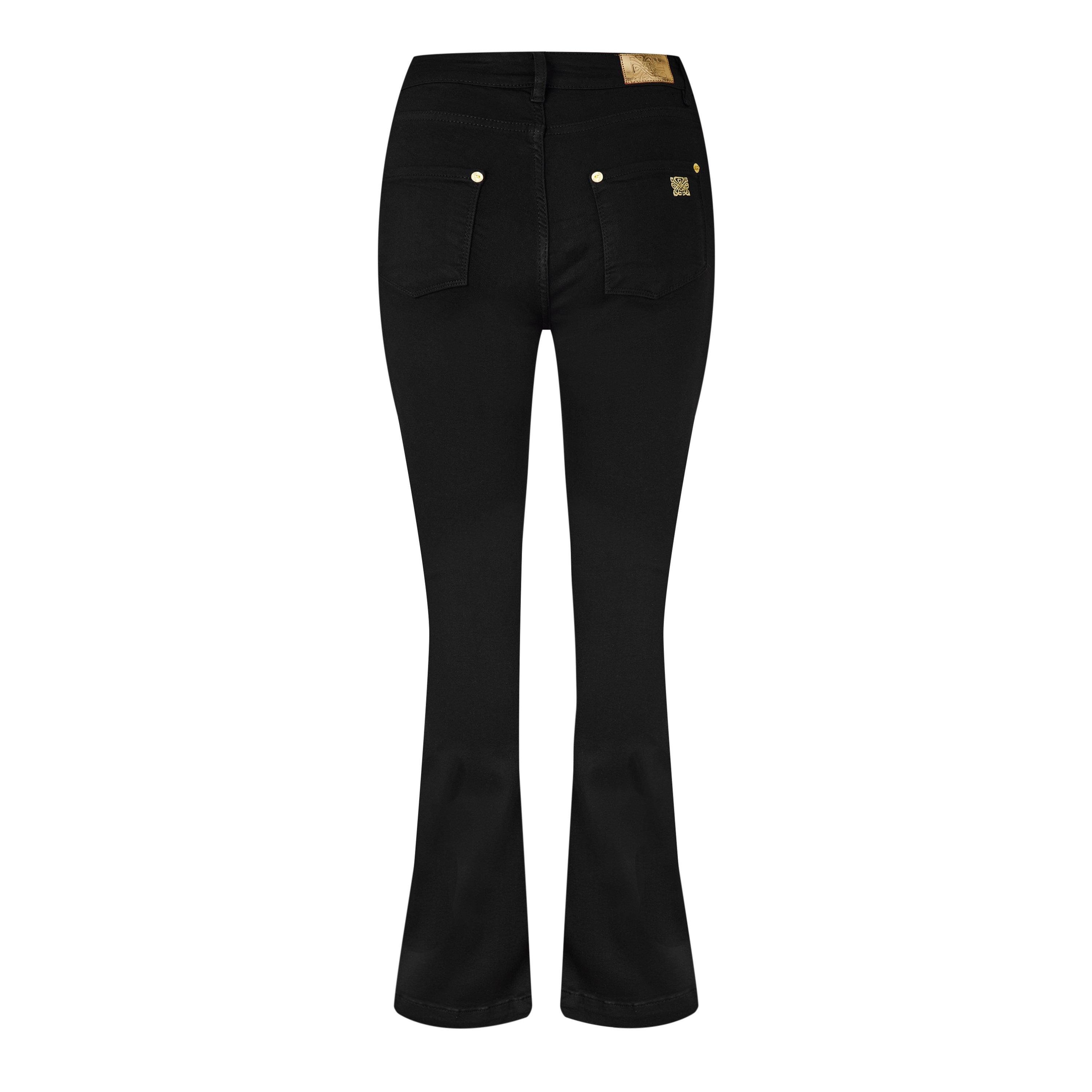 Black - Biba - Dolly Flare Jeans - 4