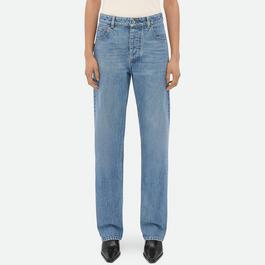 Bottega Veneta Vintage Indigo Washed Boyfriend Denim Jeans