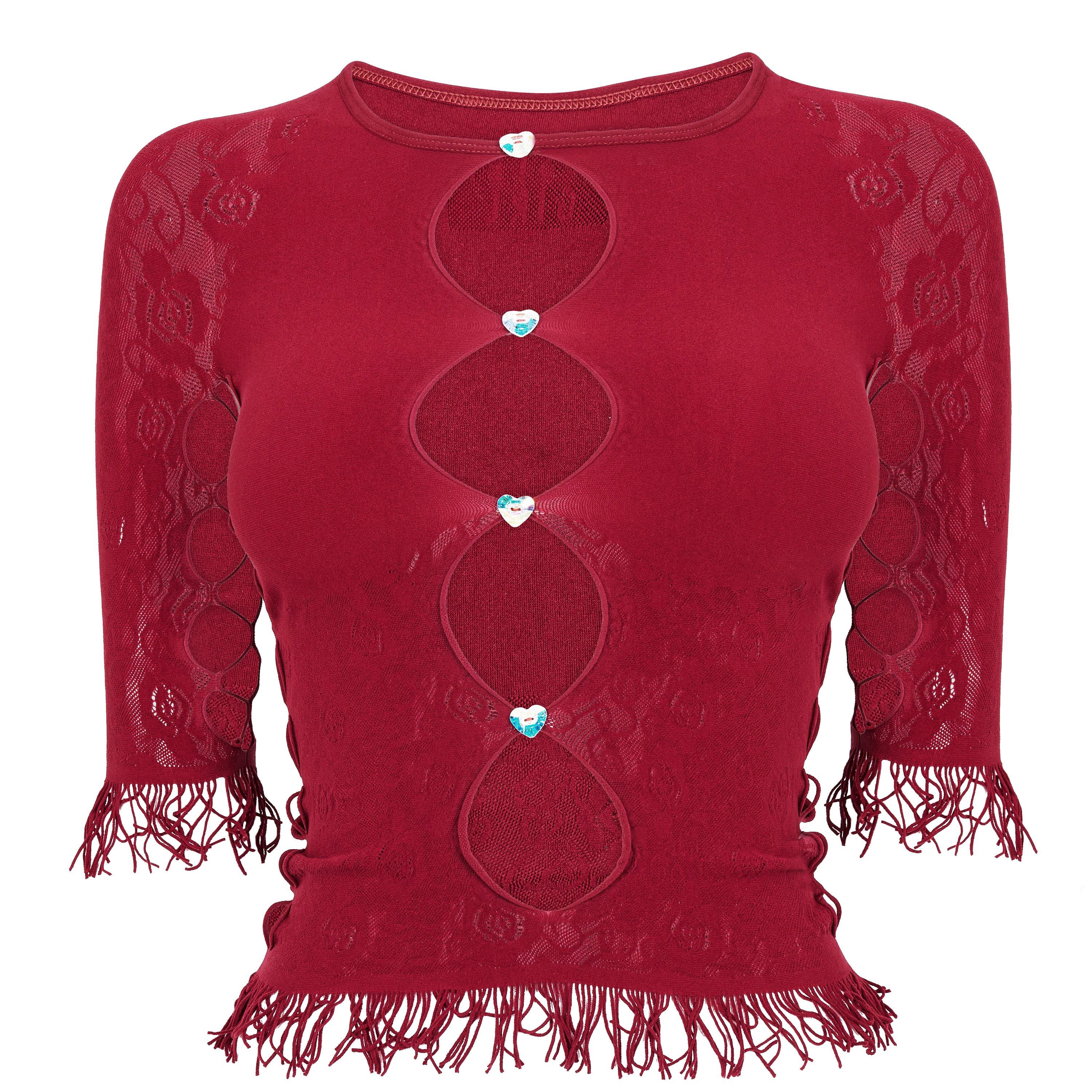 Syrah Red - Poster Girl - Miranda Top - 5