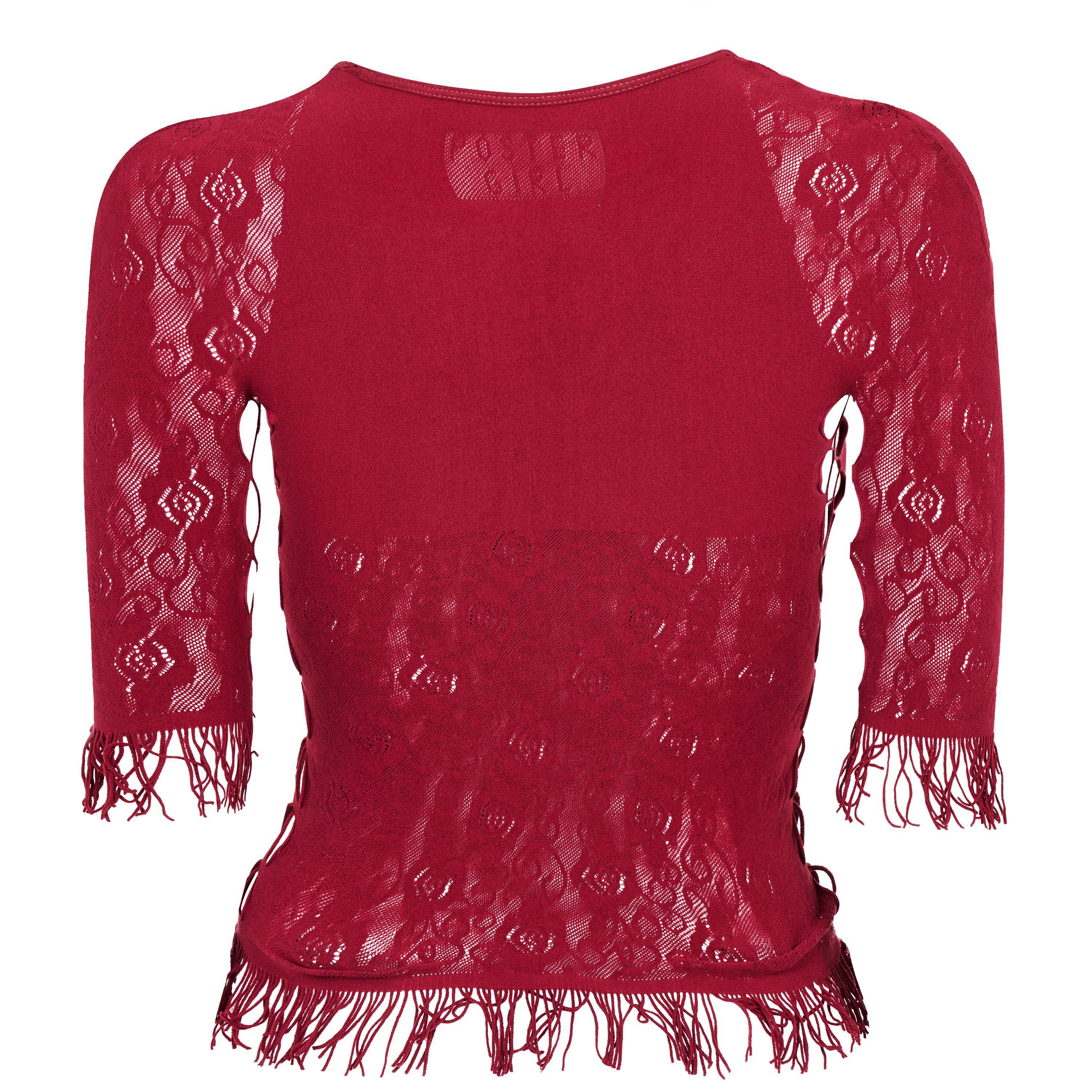 Syrah Red - Poster Girl - Miranda Top - 6