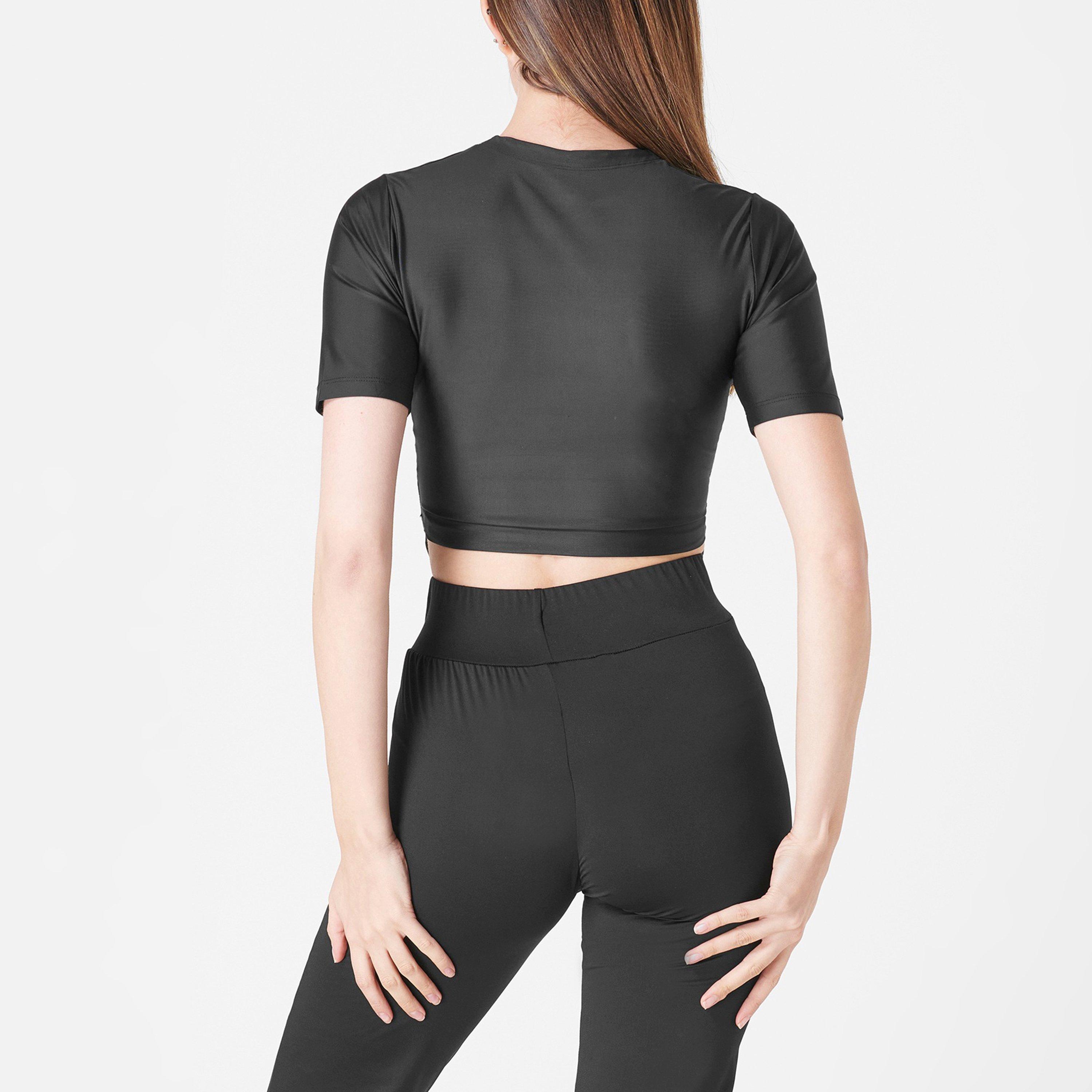 Black - Certified Sports - Cropped T-Shirt - 2