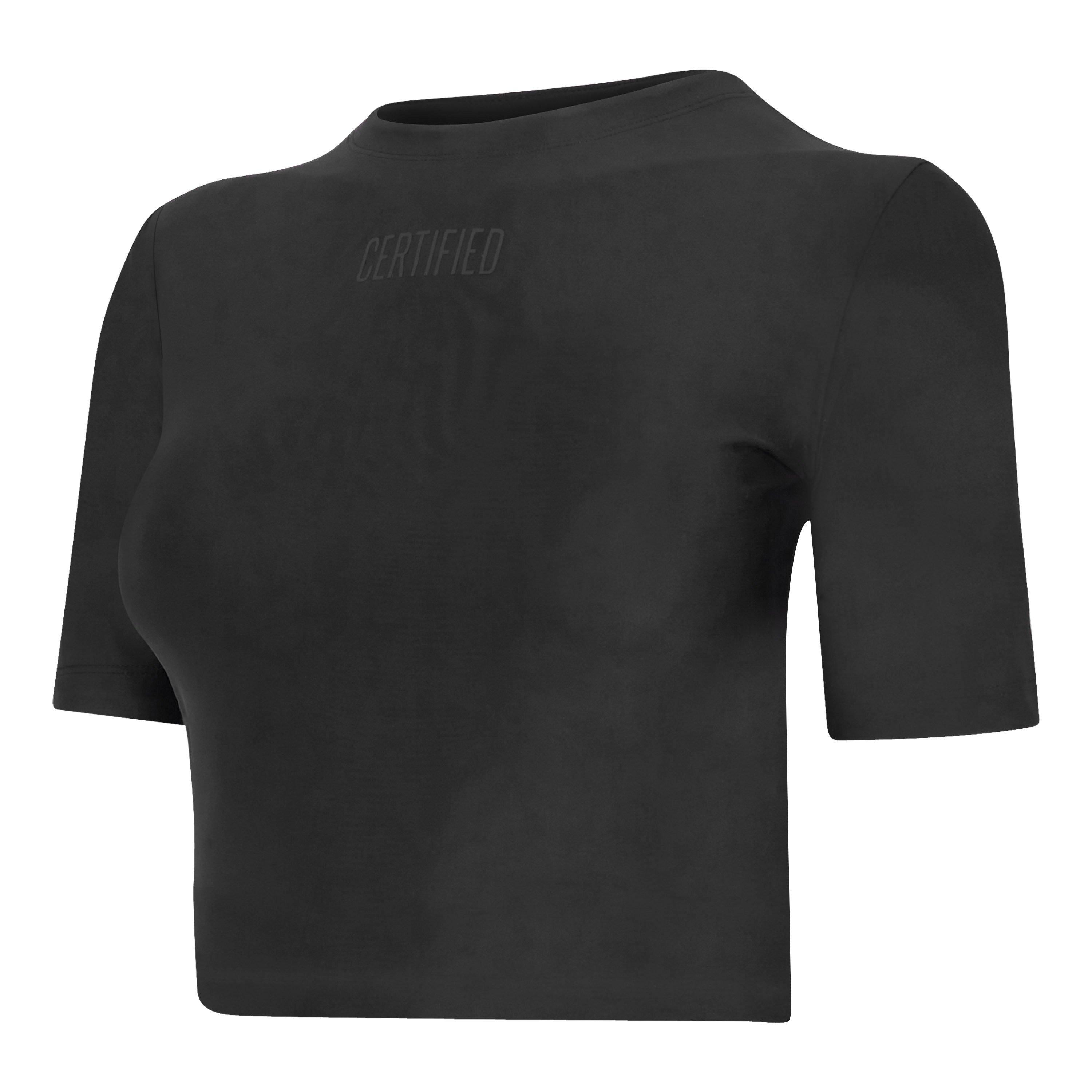 Black - Certified Sports - Cropped T-Shirt - 7