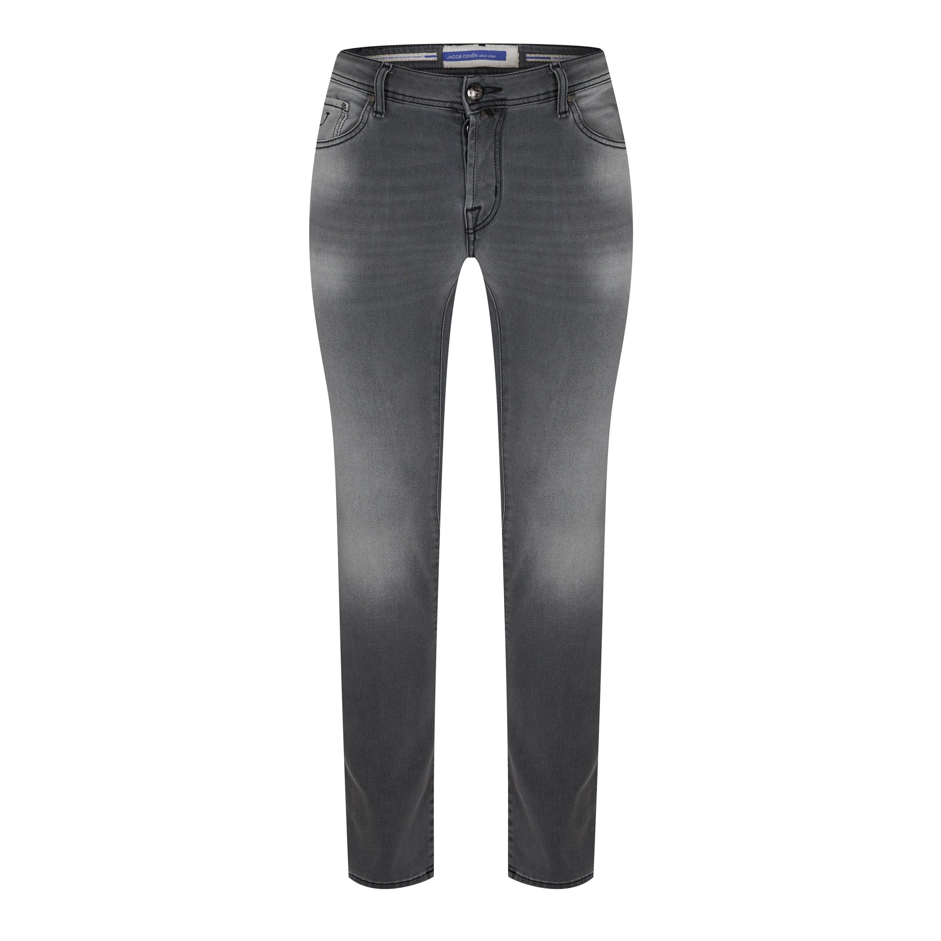 Jacob Cohen Men's Nick Slim Fit Jeans - Light Grey 028D - 38W R