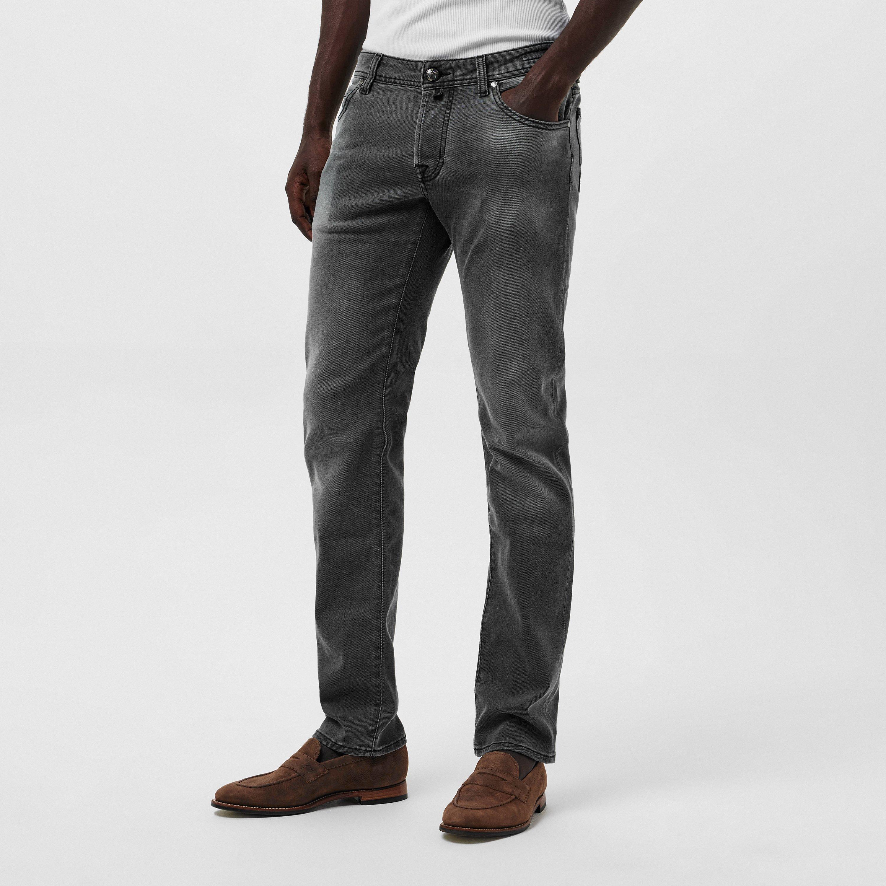 Light Grey 028D - Jacob Cohen - Nick Slim Fit Jeans - 3