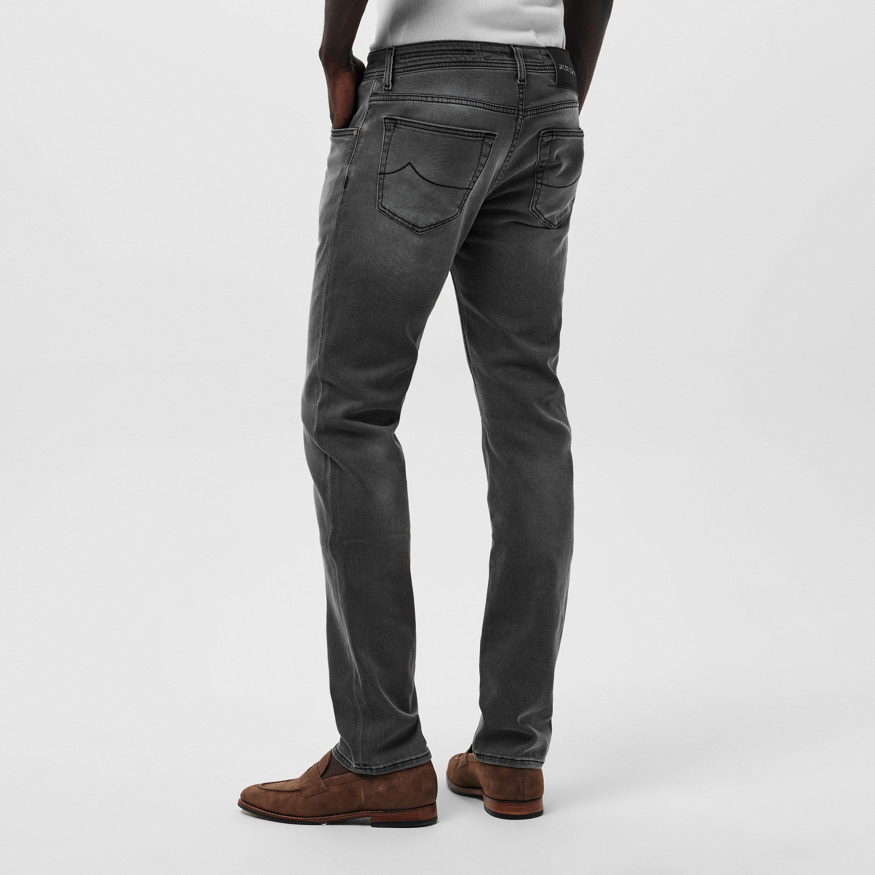 Light Grey 028D - Jacob Cohen - Nick Slim Fit Jeans - 4