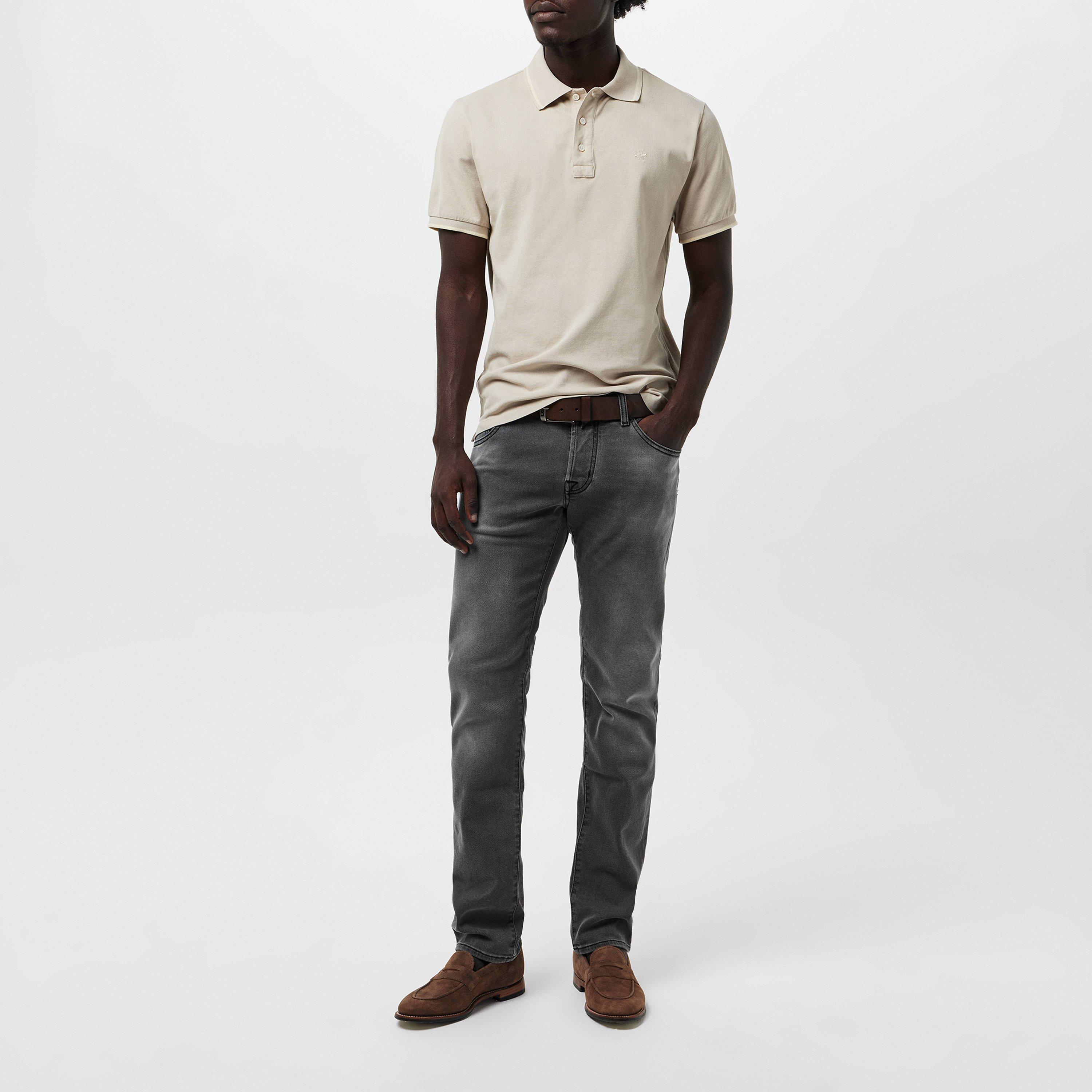 Light Grey 028D - Jacob Cohen - Nick Slim Fit Jeans - 6