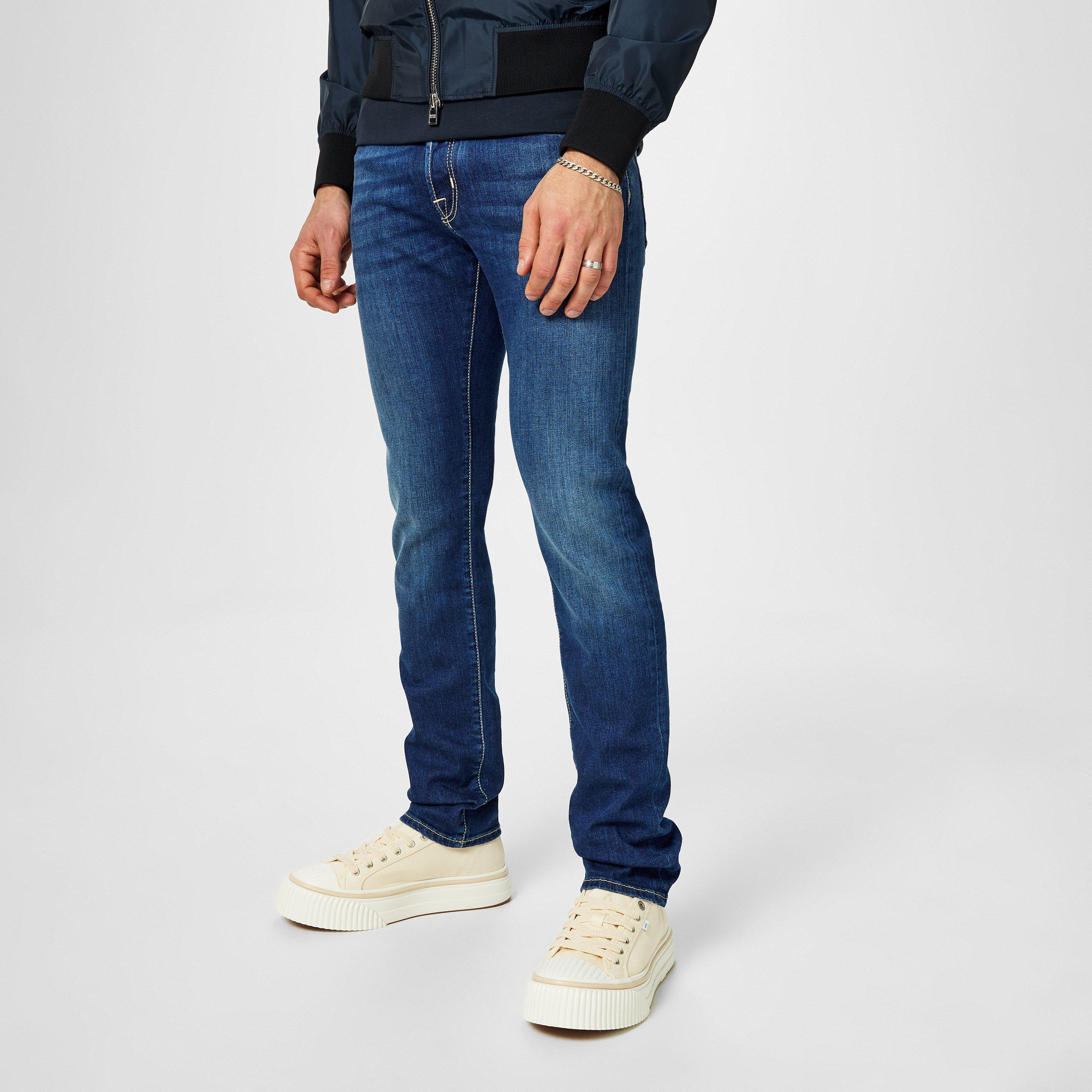 Mid Blue 094D - Jacob Cohen - Nick Slim Fit Jeans - 3