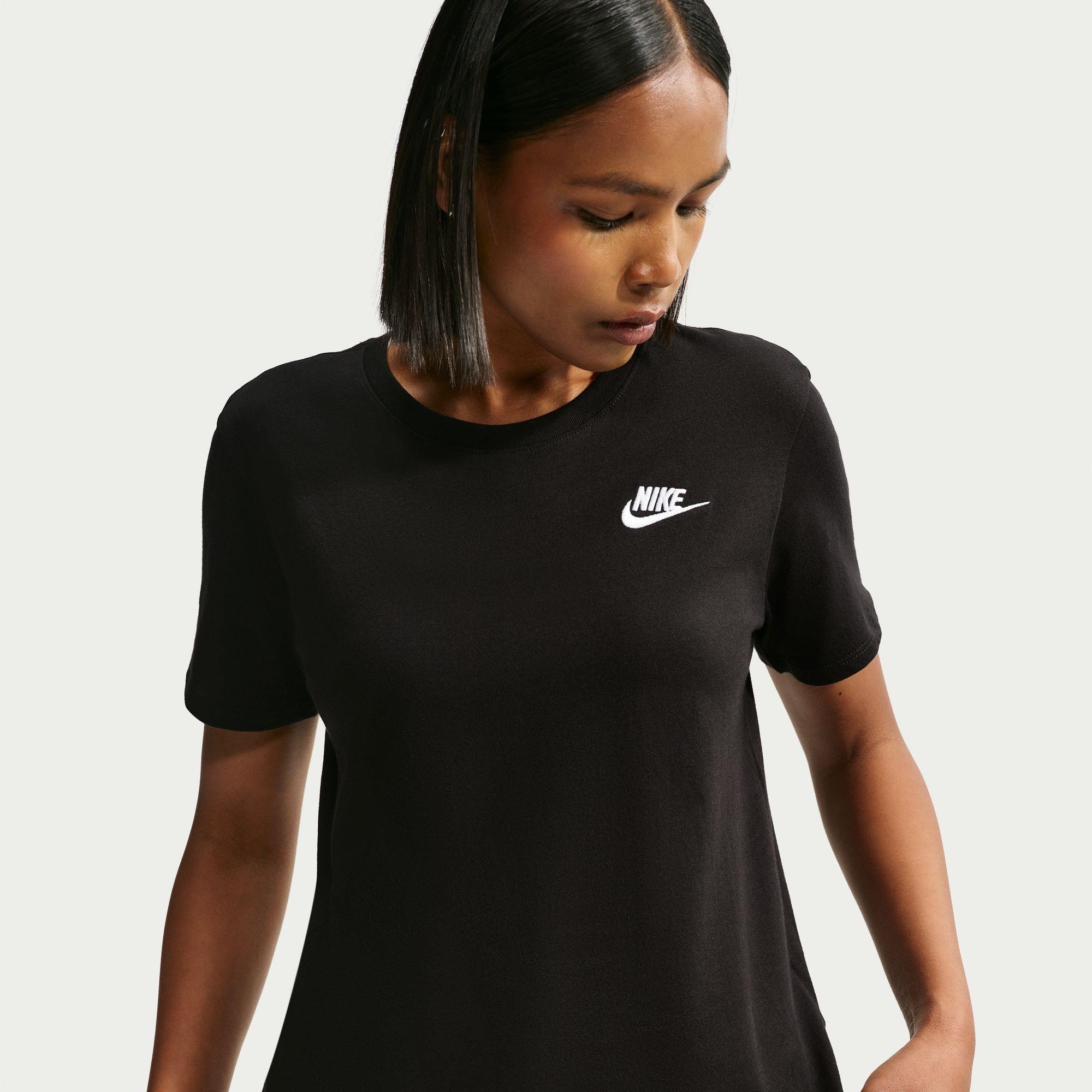 Black - Nike - Sportswear Women's Club T-Shirt - 1