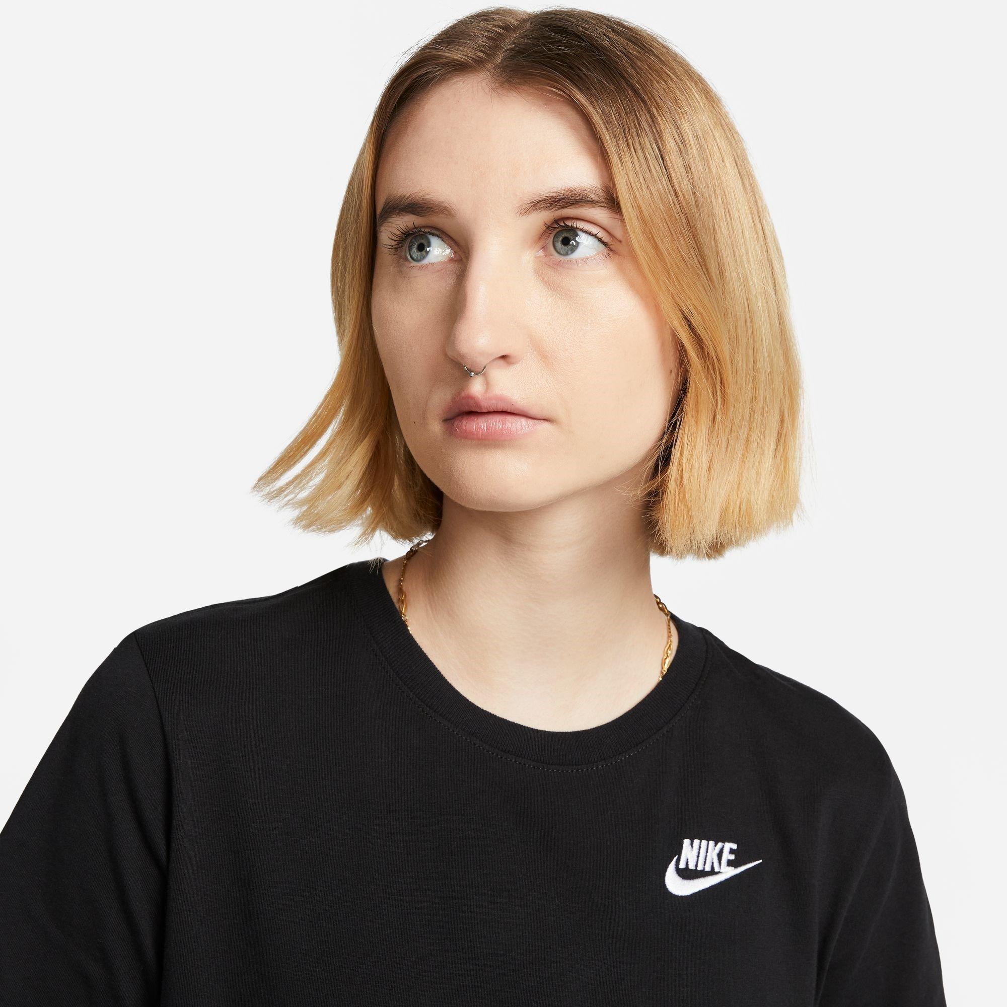 Schwarz - Nike - Sportswear Women's Club T-Shirt - 3