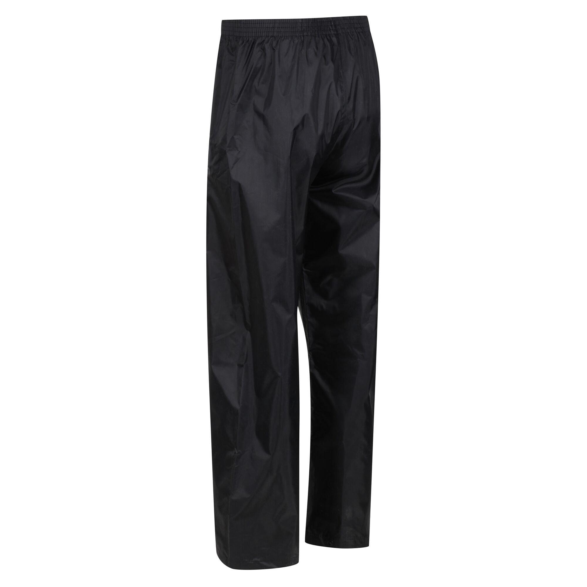 Black - Regatta - Kids Stormbreak  Waterproof Overtrouser - 14