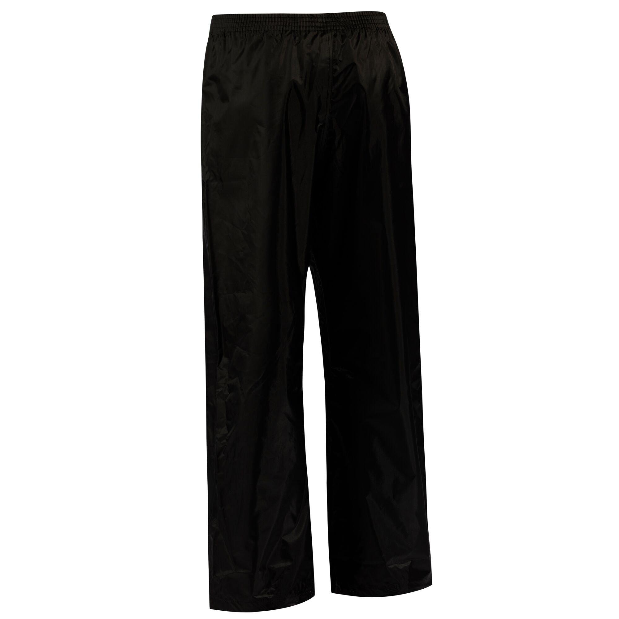 Black - Regatta - Kids Stormbreak  Waterproof Overtrouser - 8
