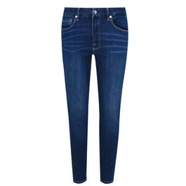 Good American Cropped Skinny Jeans