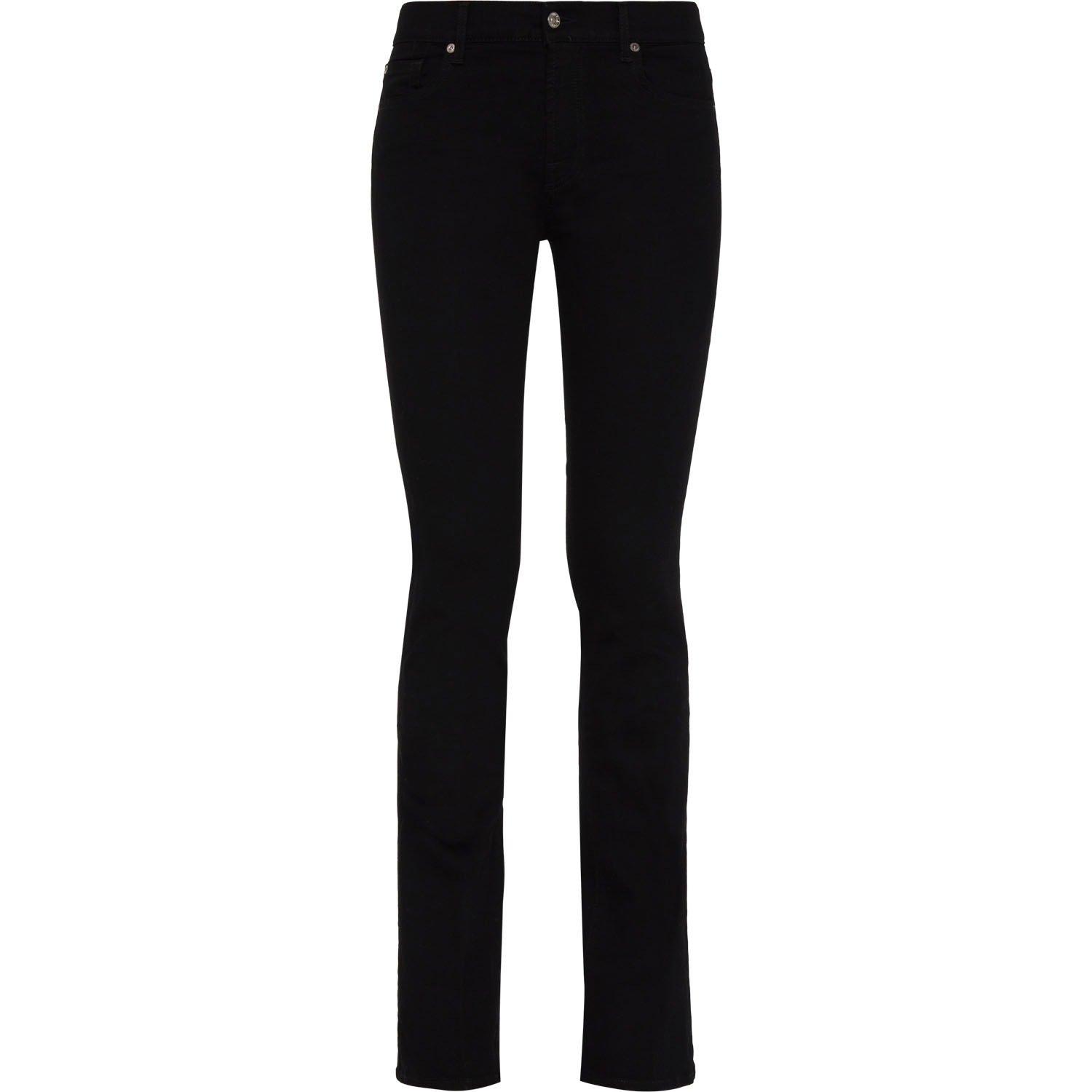 Rinsed Black - 7 For All Mankind - Bootcut Jeans - 5