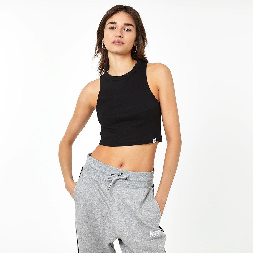 Black - Lonsdale - Essential Tank Top Womens - 1