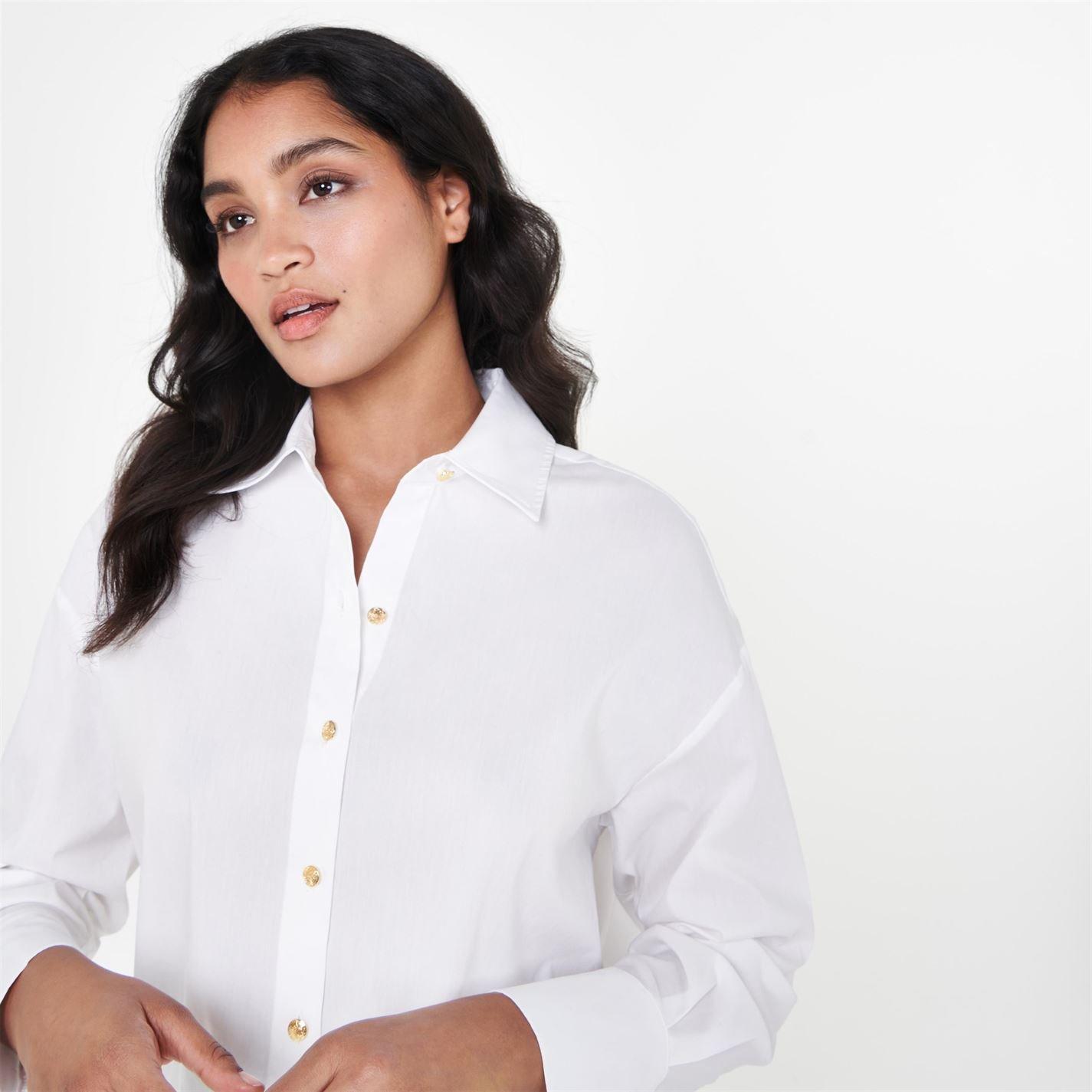 White - Biba - Branded Shirt Ladies - 1