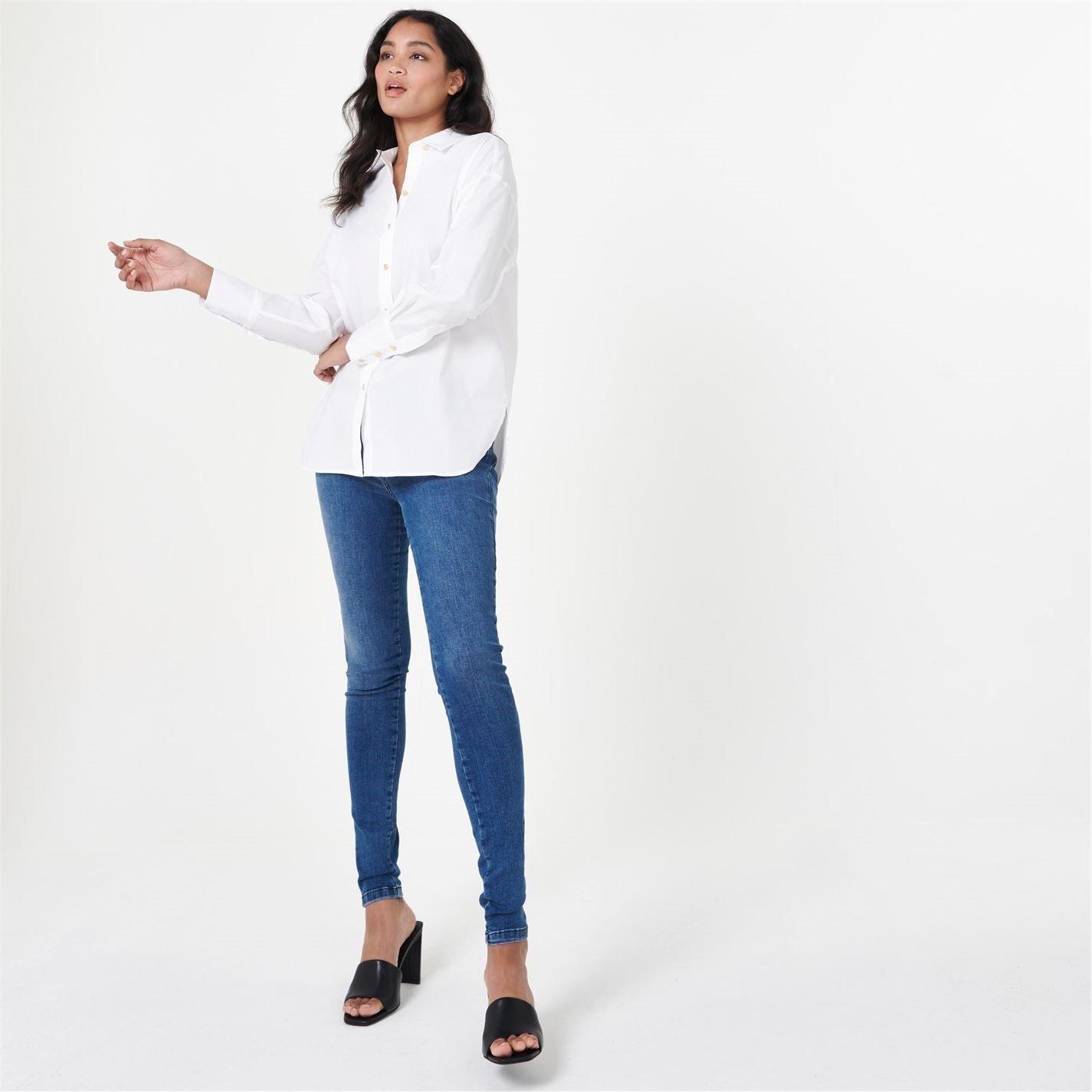 White - Biba - Branded Shirt Ladies - 4