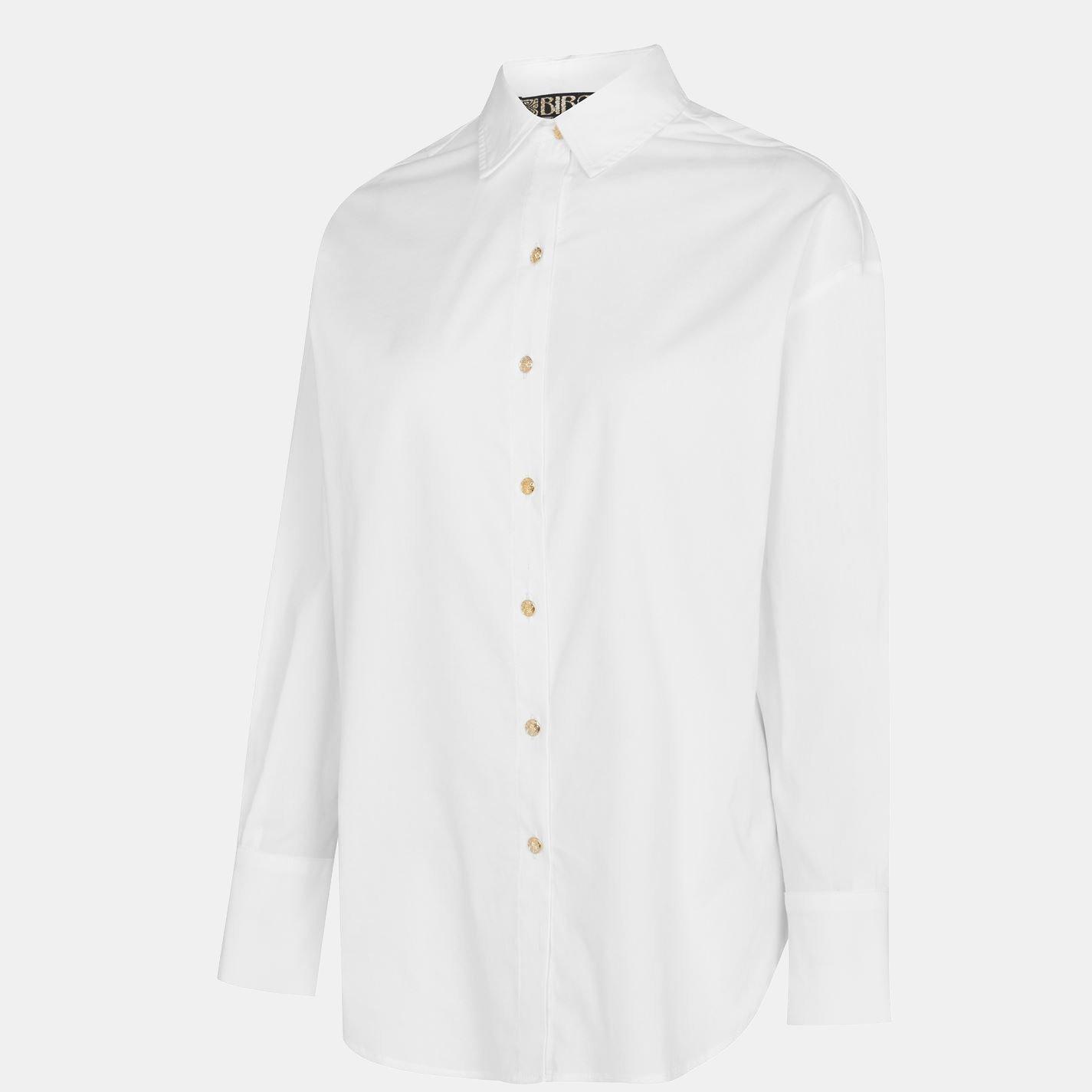 White - Biba - Branded Shirt Ladies - 5