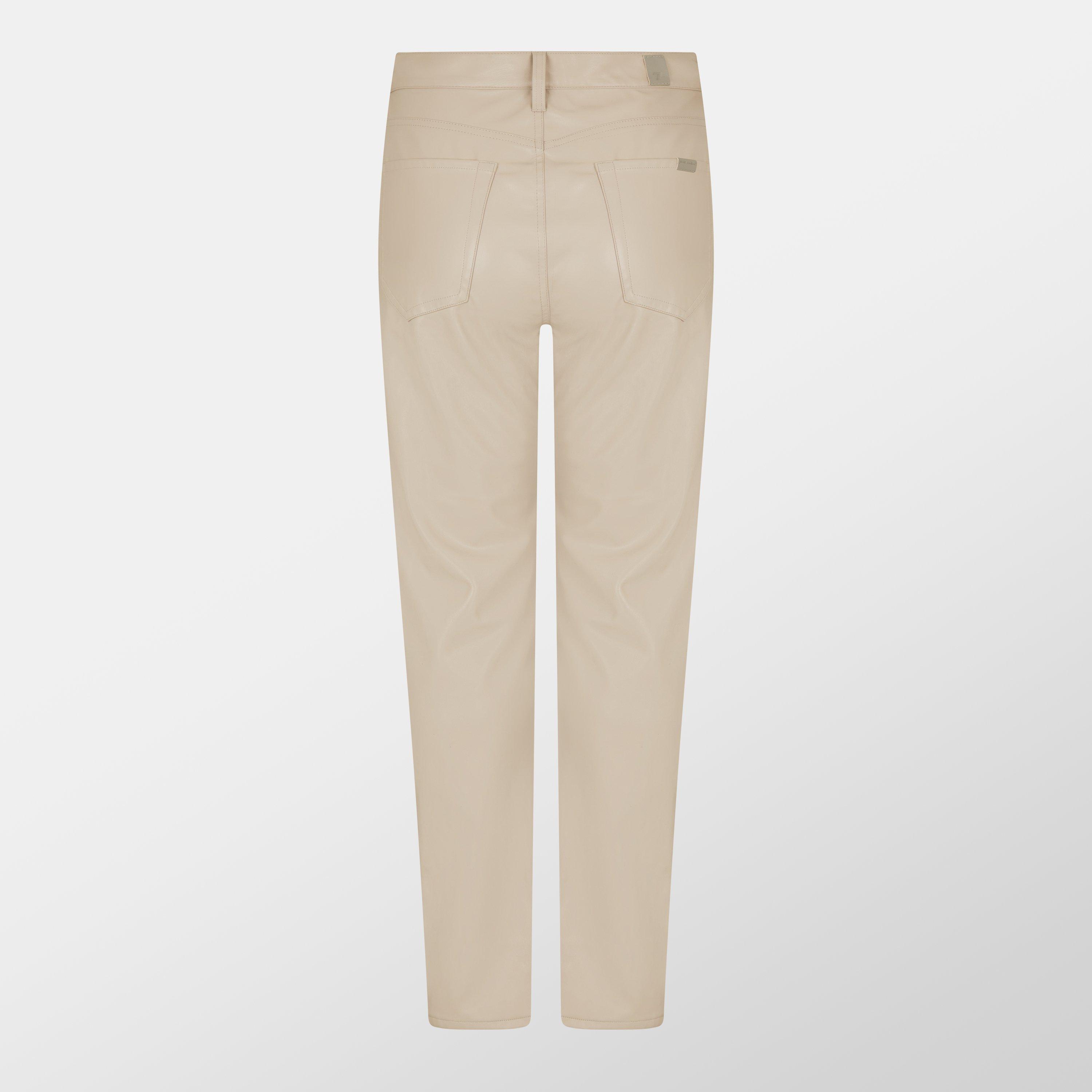 Parchment - 7 For All Mankind - Easy Slim Trousers - 2