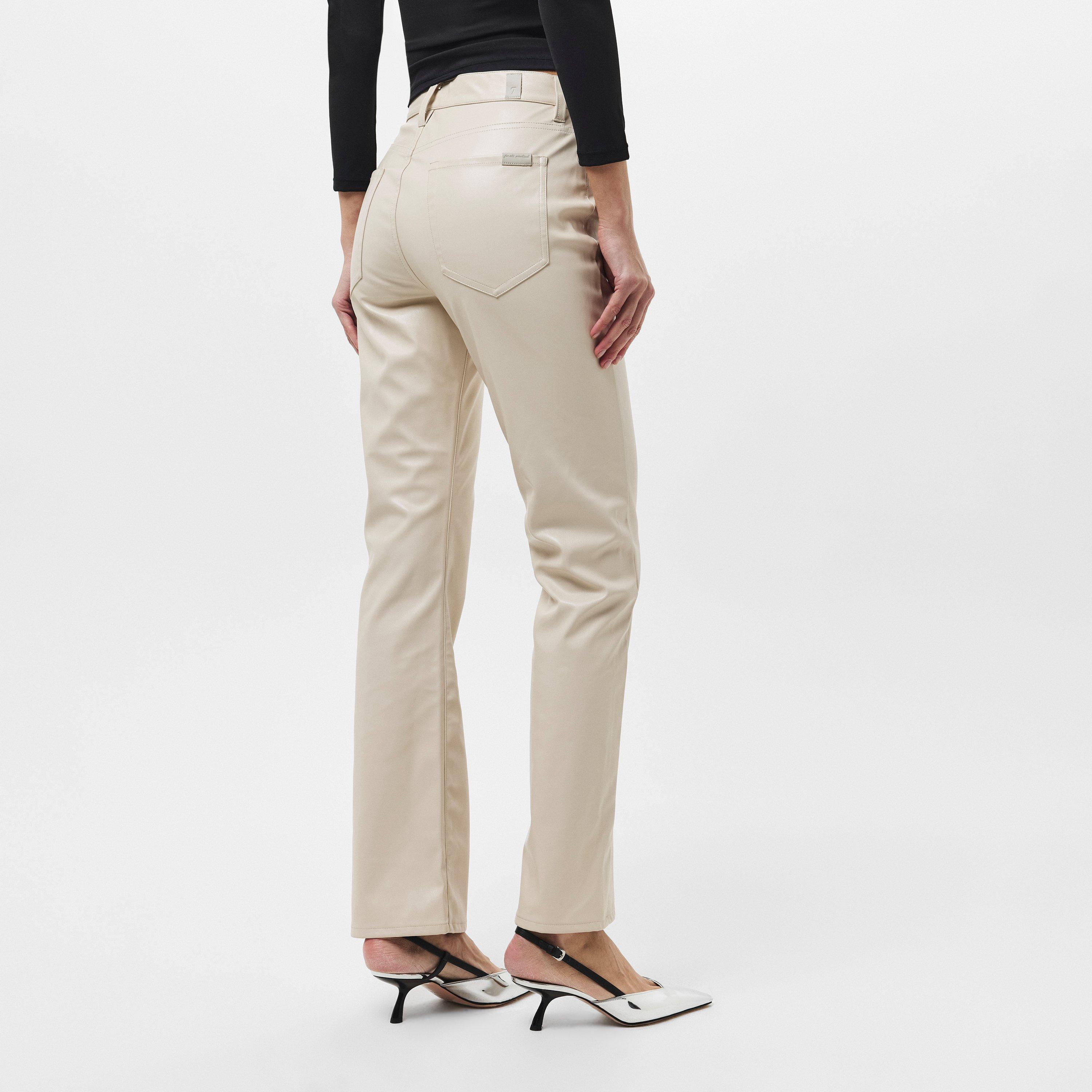 Parchment - 7 For All Mankind - Easy Slim Trousers - 4