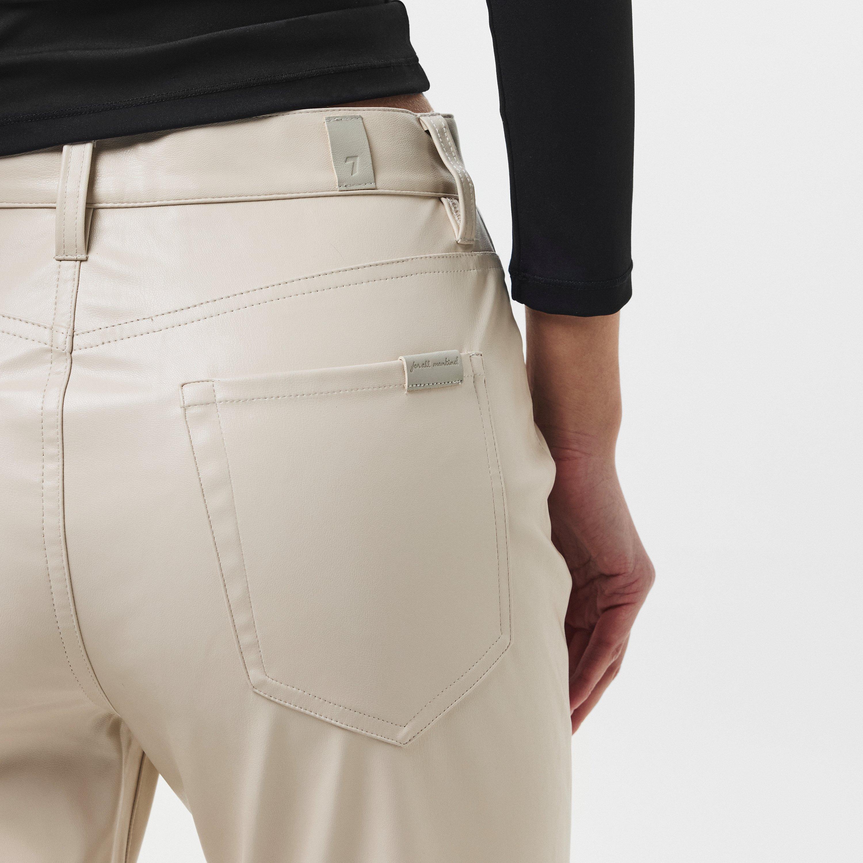 Parchment - 7 For All Mankind - Easy Slim Trousers - 5