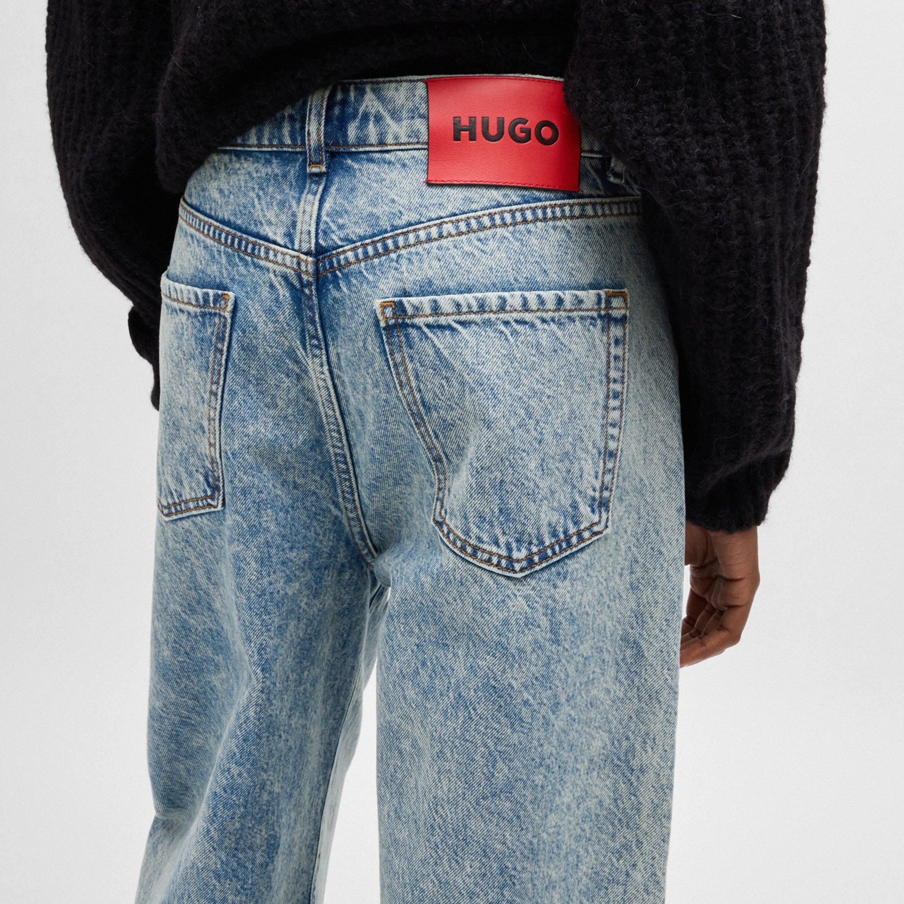 Navy - Hugo - 937 8 10266860 01 Slim Fit Jeans Womens - 5