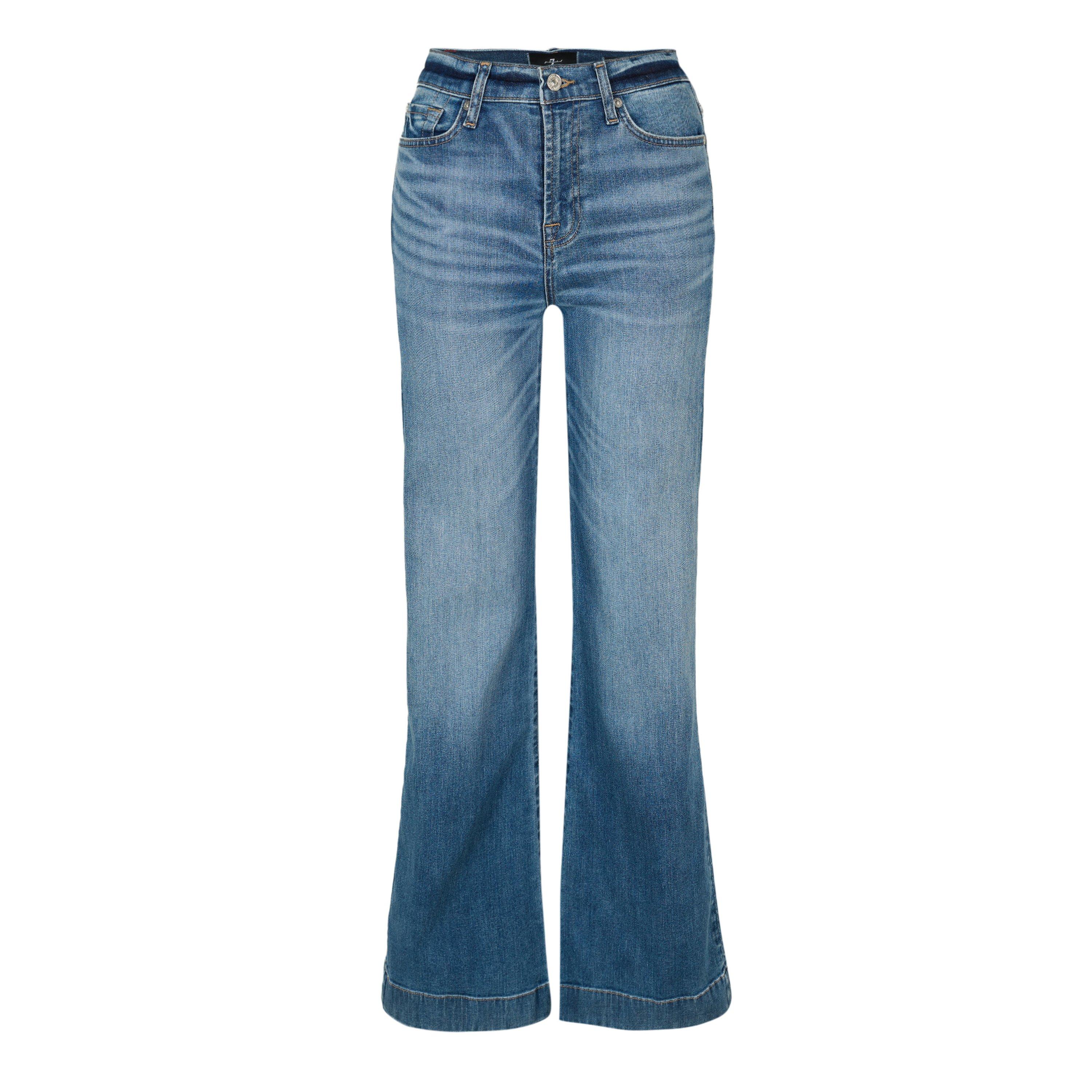 Faded Echo - 7 For All Mankind - Women's Slim Fit Jeans - 1