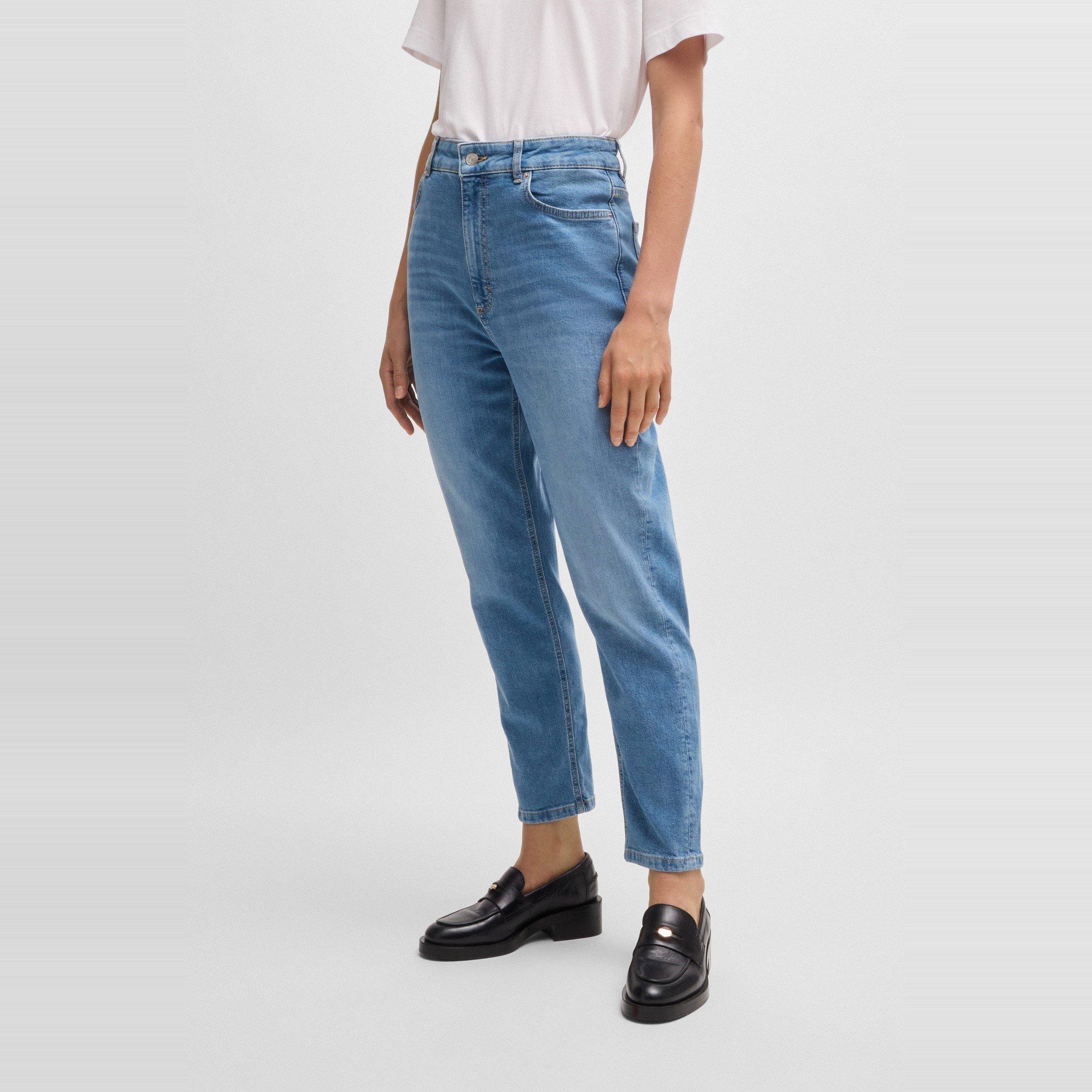 Bright Blue - Boss - Women's Ruth Hr Slim Fit Jeans - 2