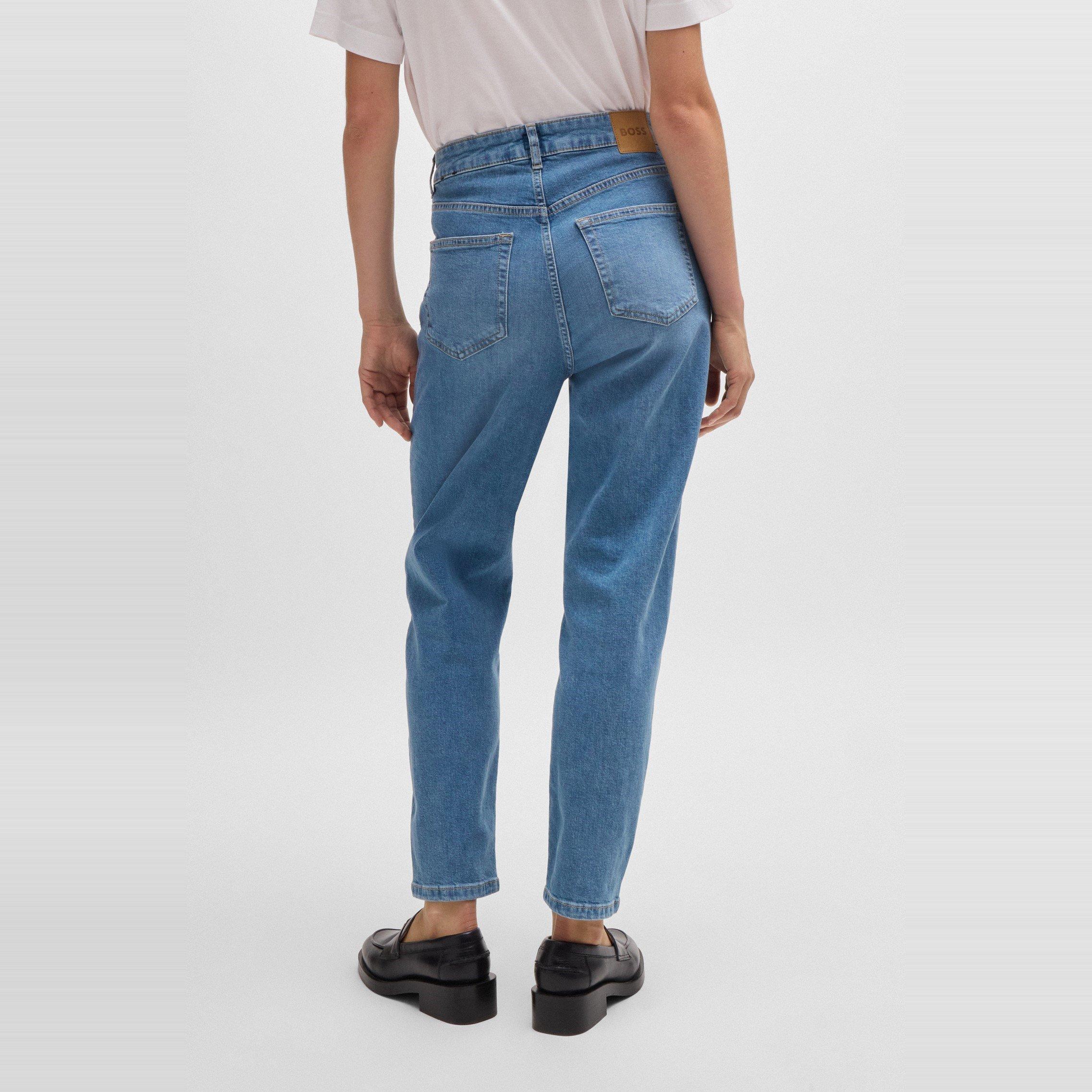 Bright Blue - Boss - Women's Ruth Hr Slim Fit Jeans - 3