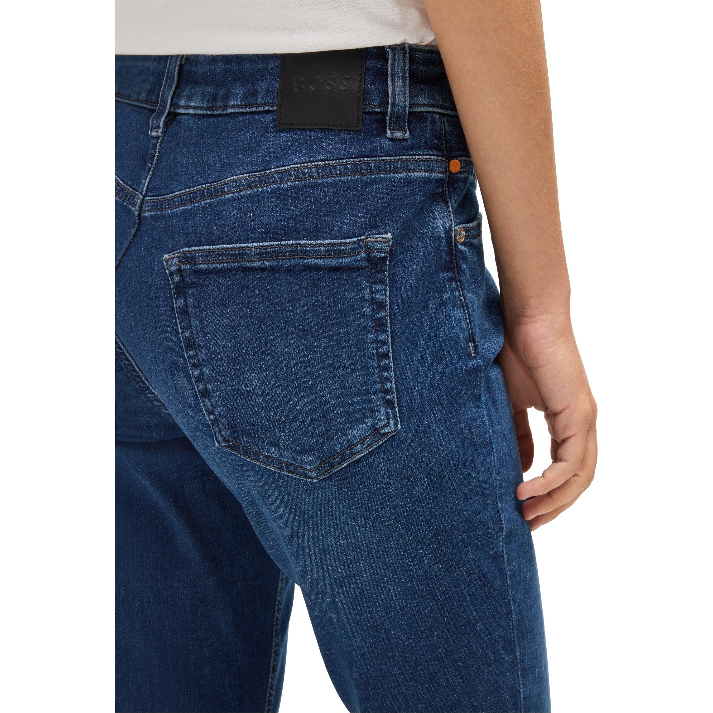 Dark Blue - Boss - Women's Jackie Slim Fit Jeans - 4