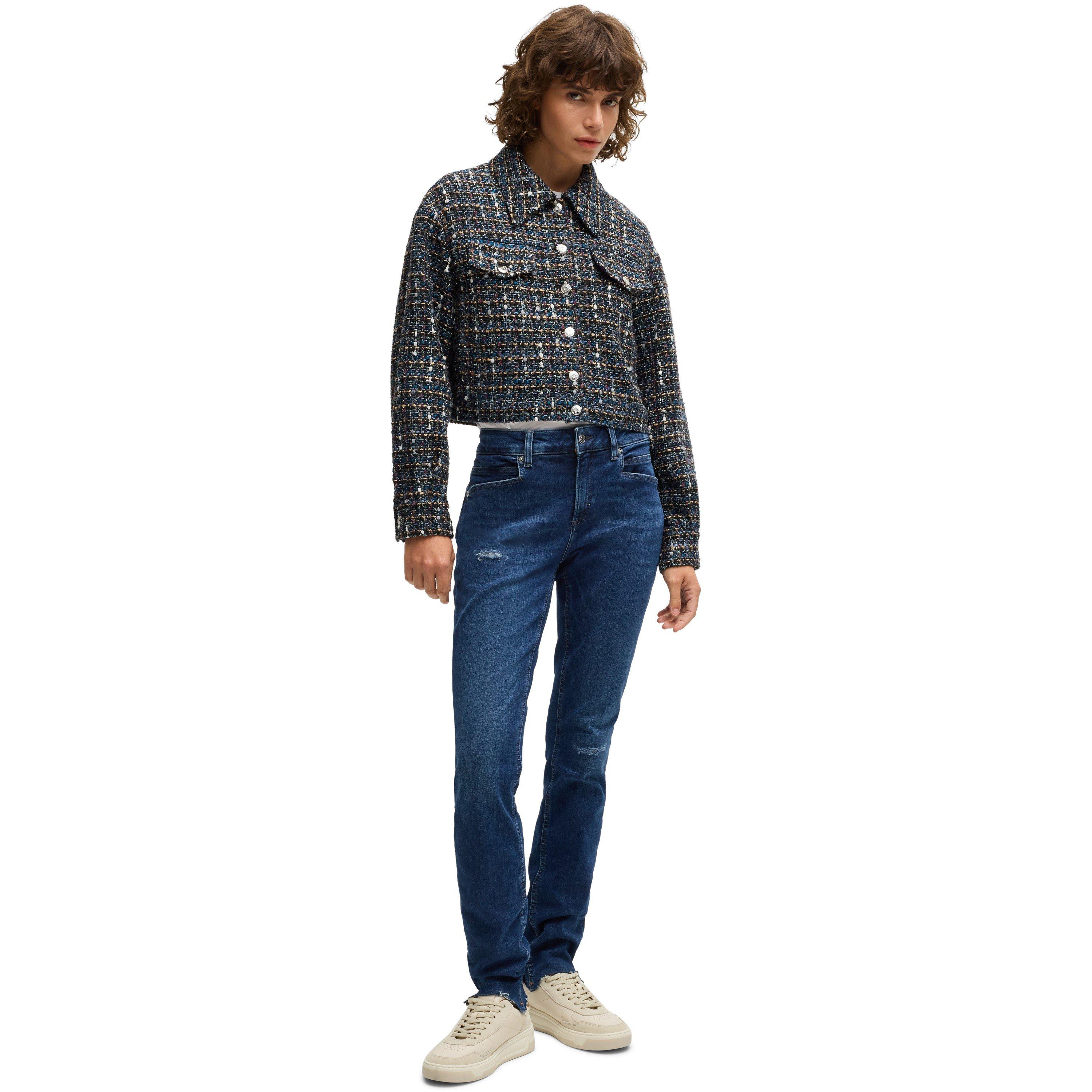 Dark Blue - Boss - Women's Jackie Slim Fit Jeans - 5