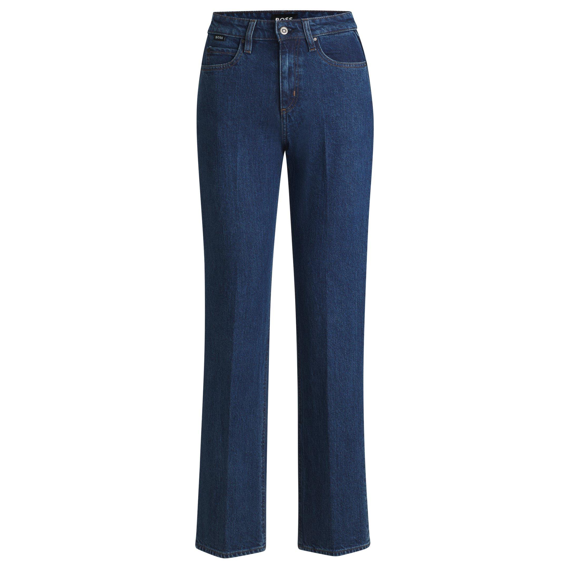 Boss Women's Parkway Straight Jeans - Open Blue - 26 L32