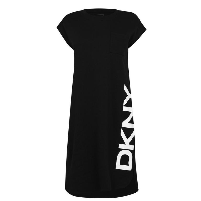 Noir - DKNY Sport - Logo Mini Dress - 1