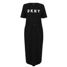 Noir - DKNY Sport - Logo Midi Dress - 1