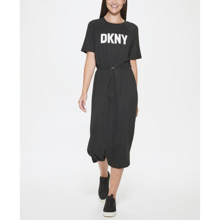 Noir - DKNY Sport - Logo Midi Dress - 2
