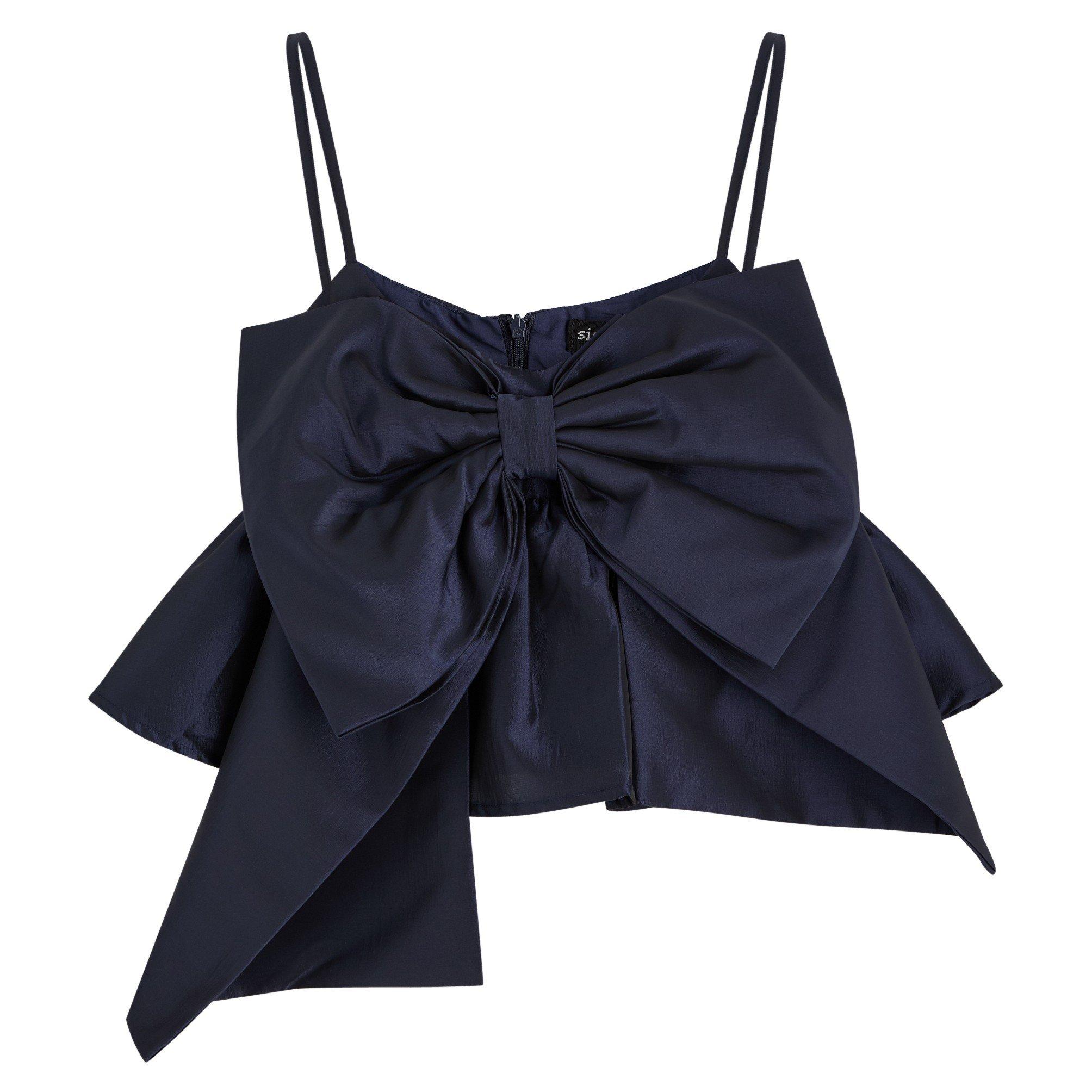 NAVY - Sister Jane - T Pointe Bow Top