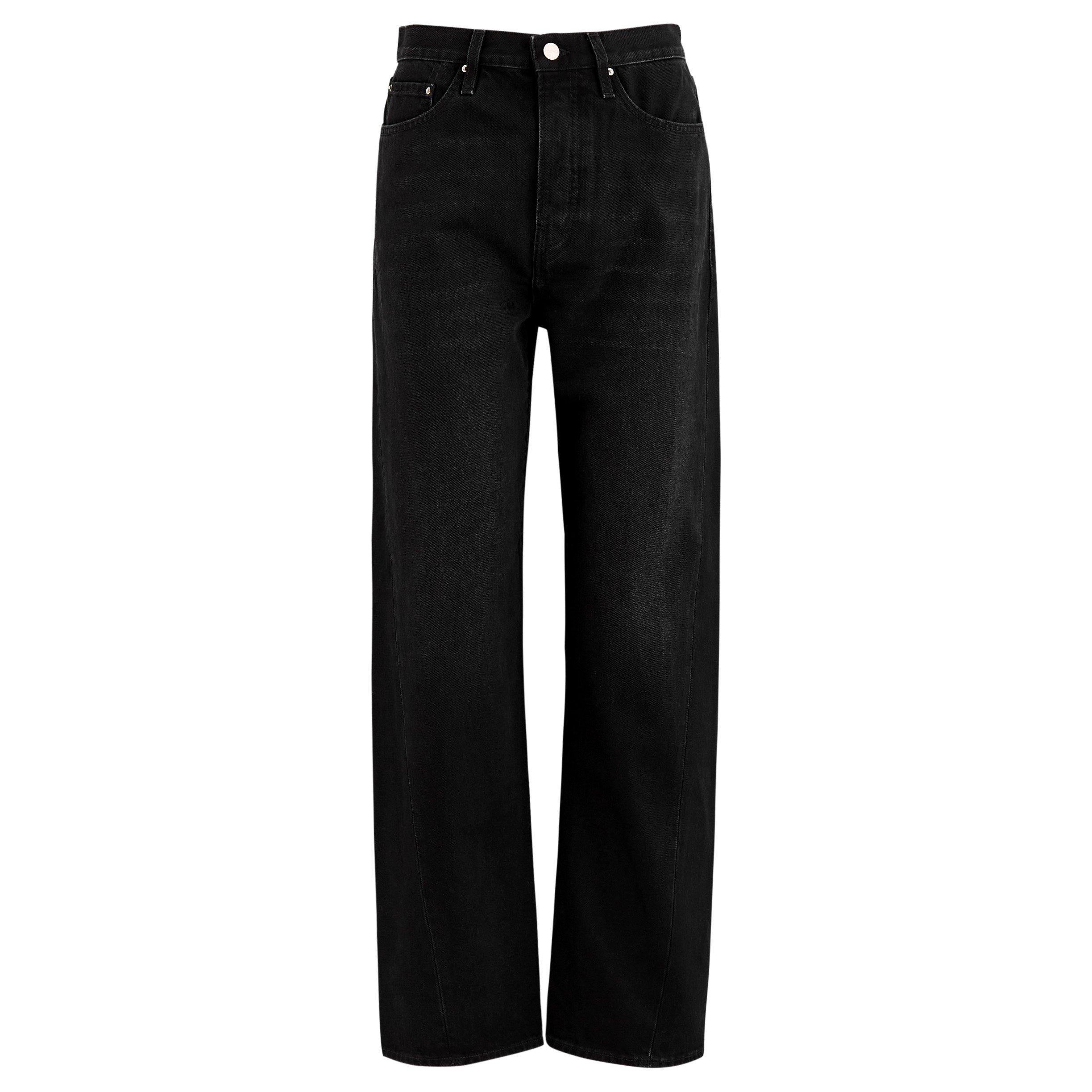 BLACK - Toteme - TWISTED SEAM DENIM