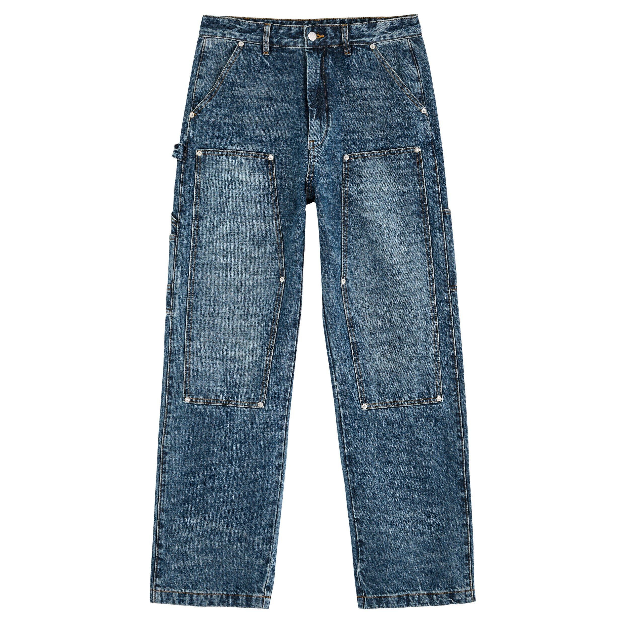 BLUE - Billionaire Boys Club - Men's Denim Carpenter Cotton Straight Jeans