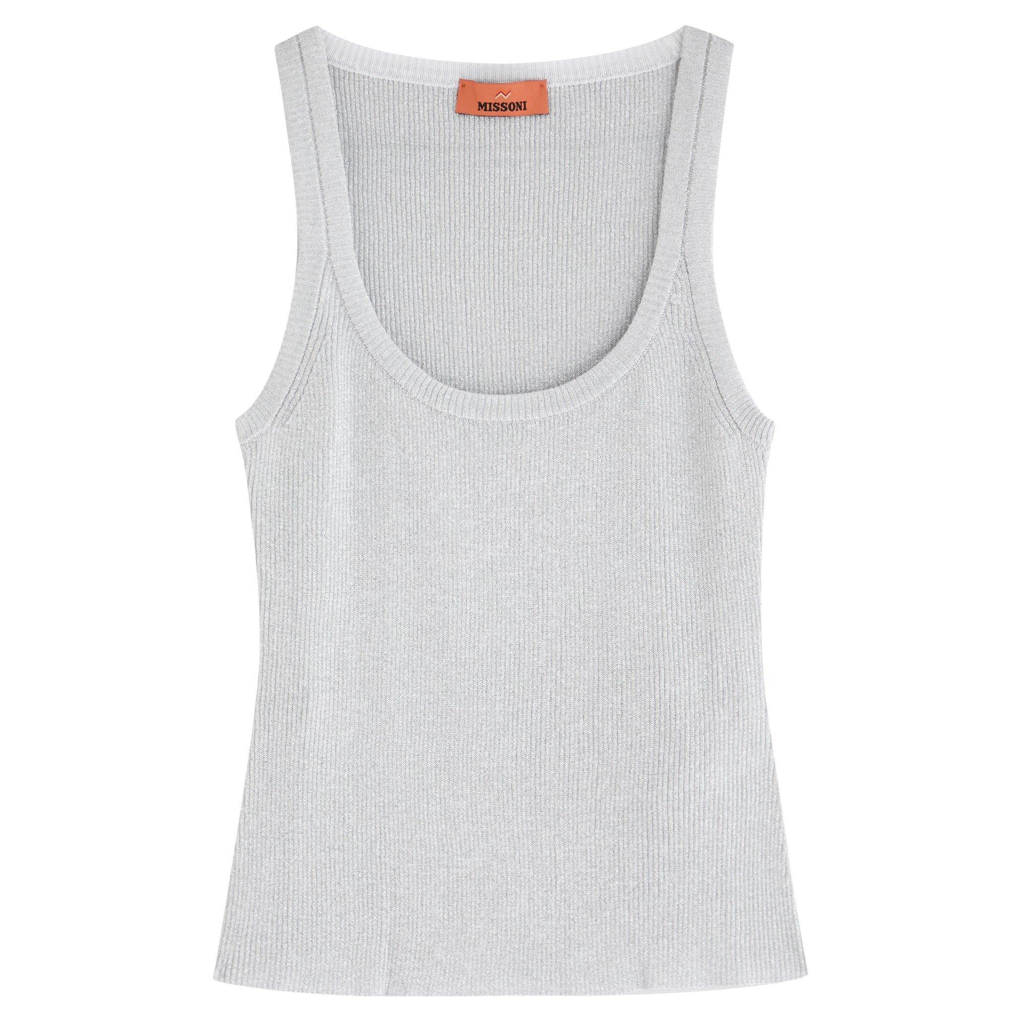 SILVER - Missoni - TANK TOP
