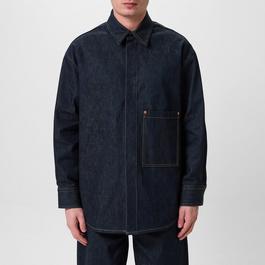 Valentino Denim Shirt Jacket