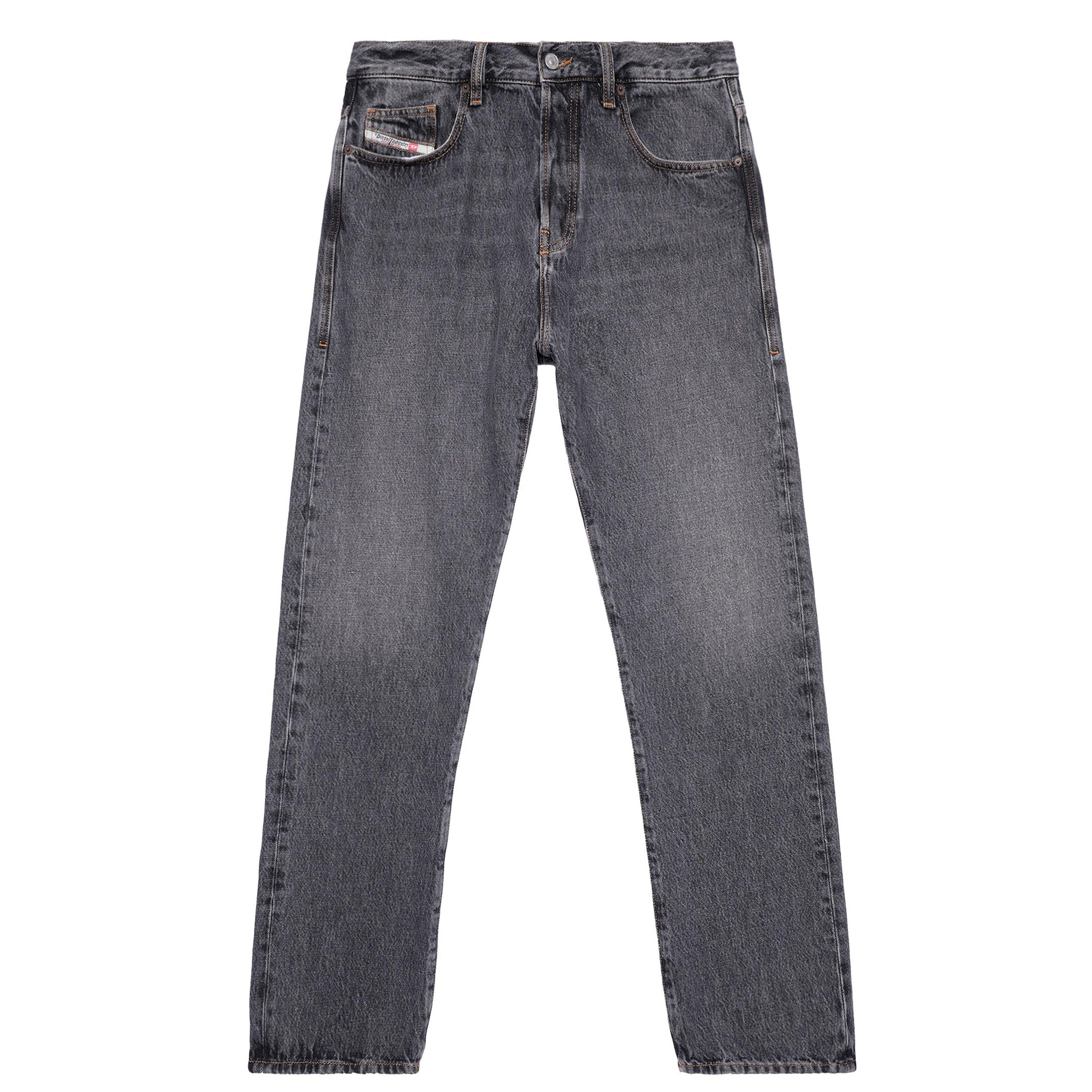 Diesel Men's D Viker Straight Jeans - Black 02 - 28W S