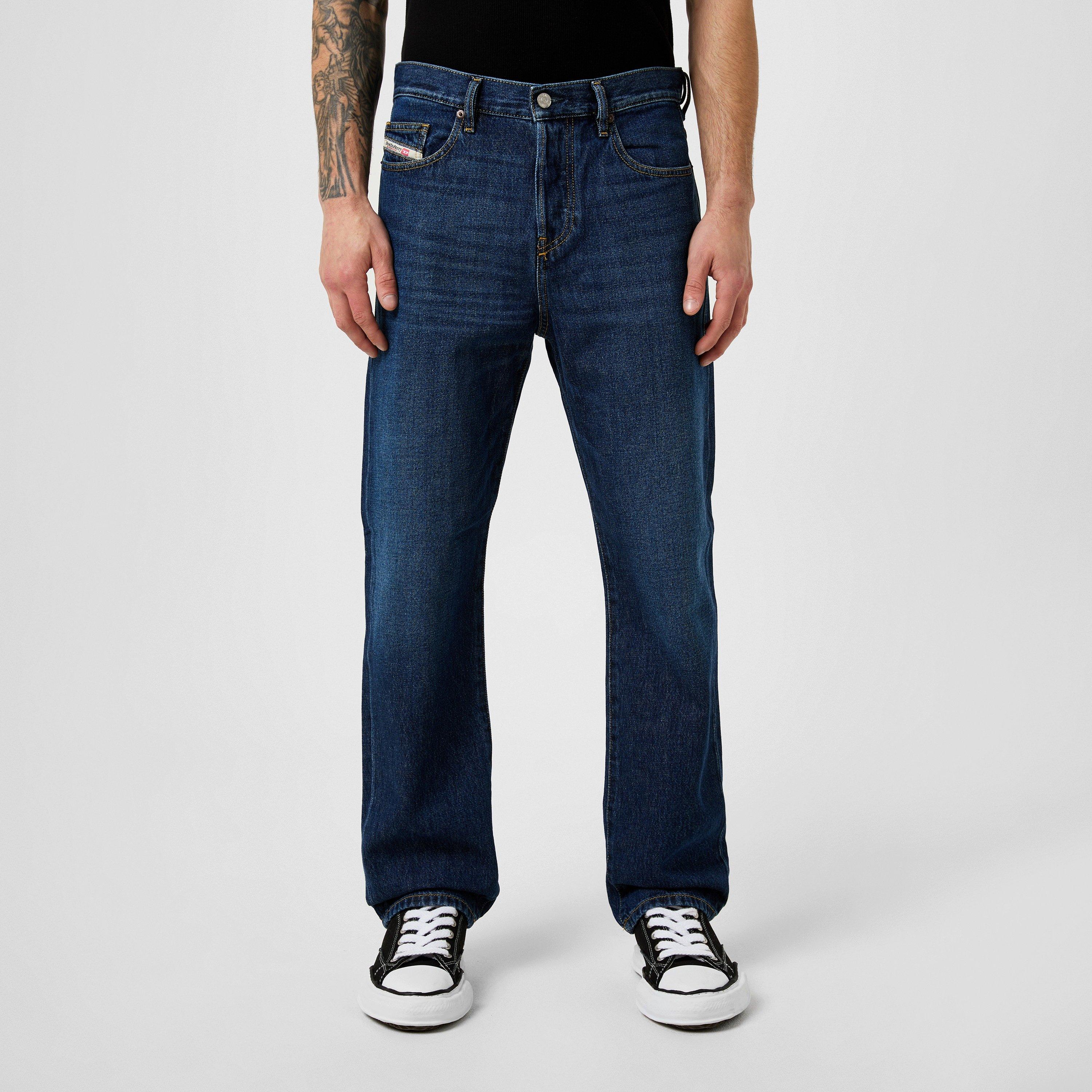 Mid Blue 01 - Diesel - D Viker Straight Jeans - 1