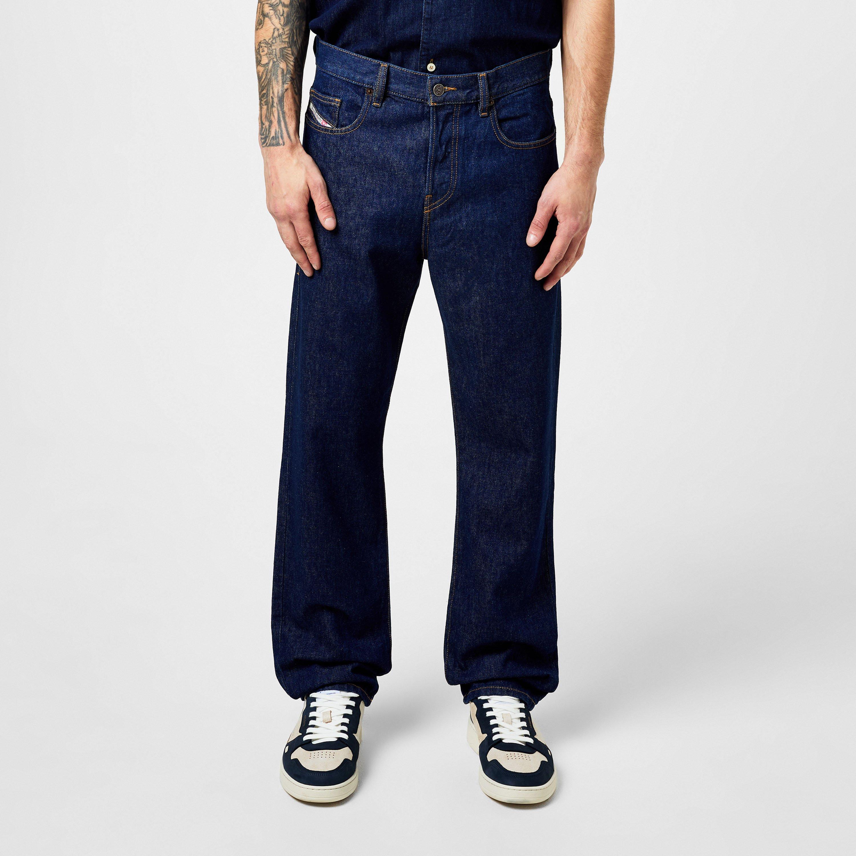 Diesel Men's D Viker Straight Jeans - Blue 01 - 32W R